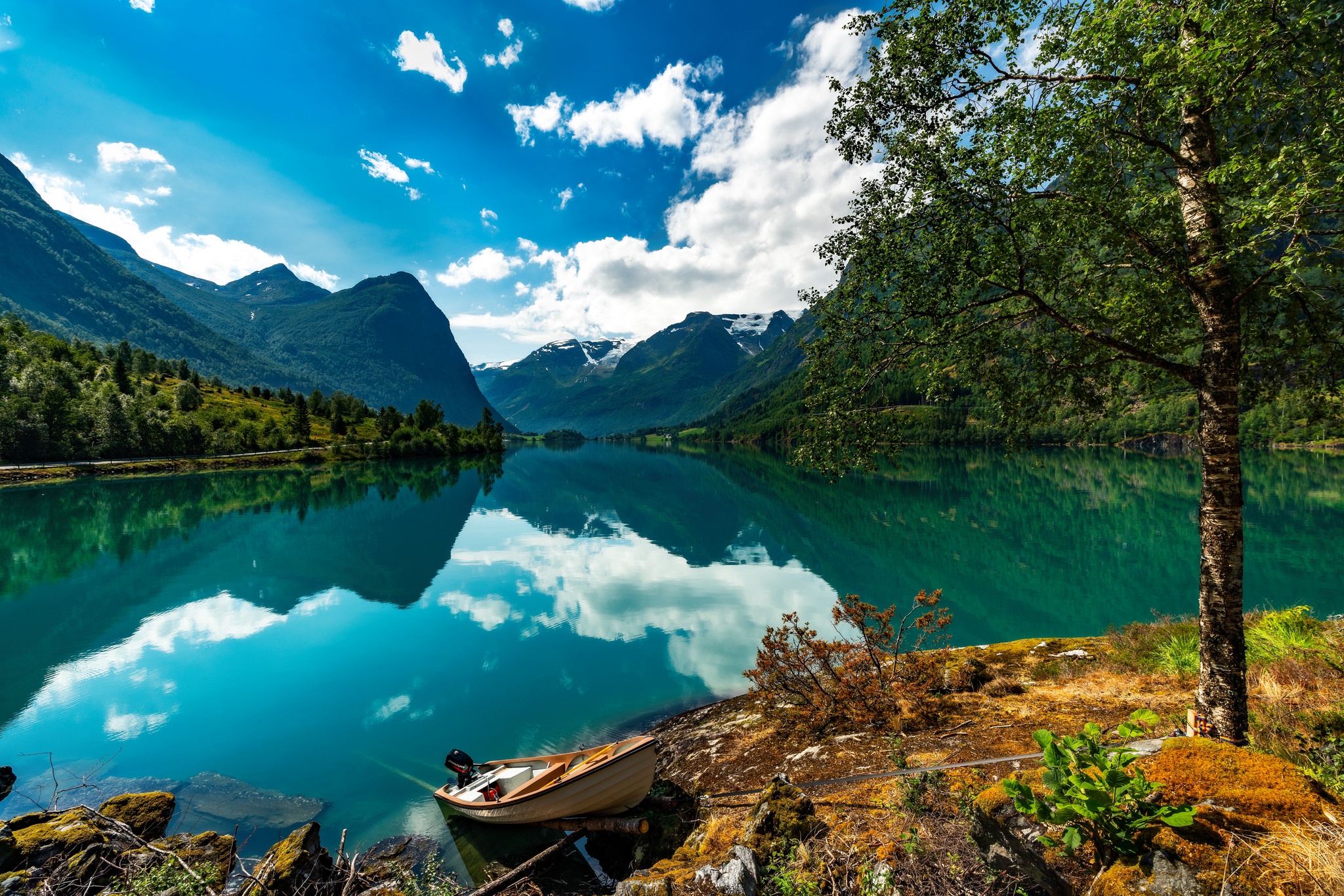 Озеро люсерен Норвегия