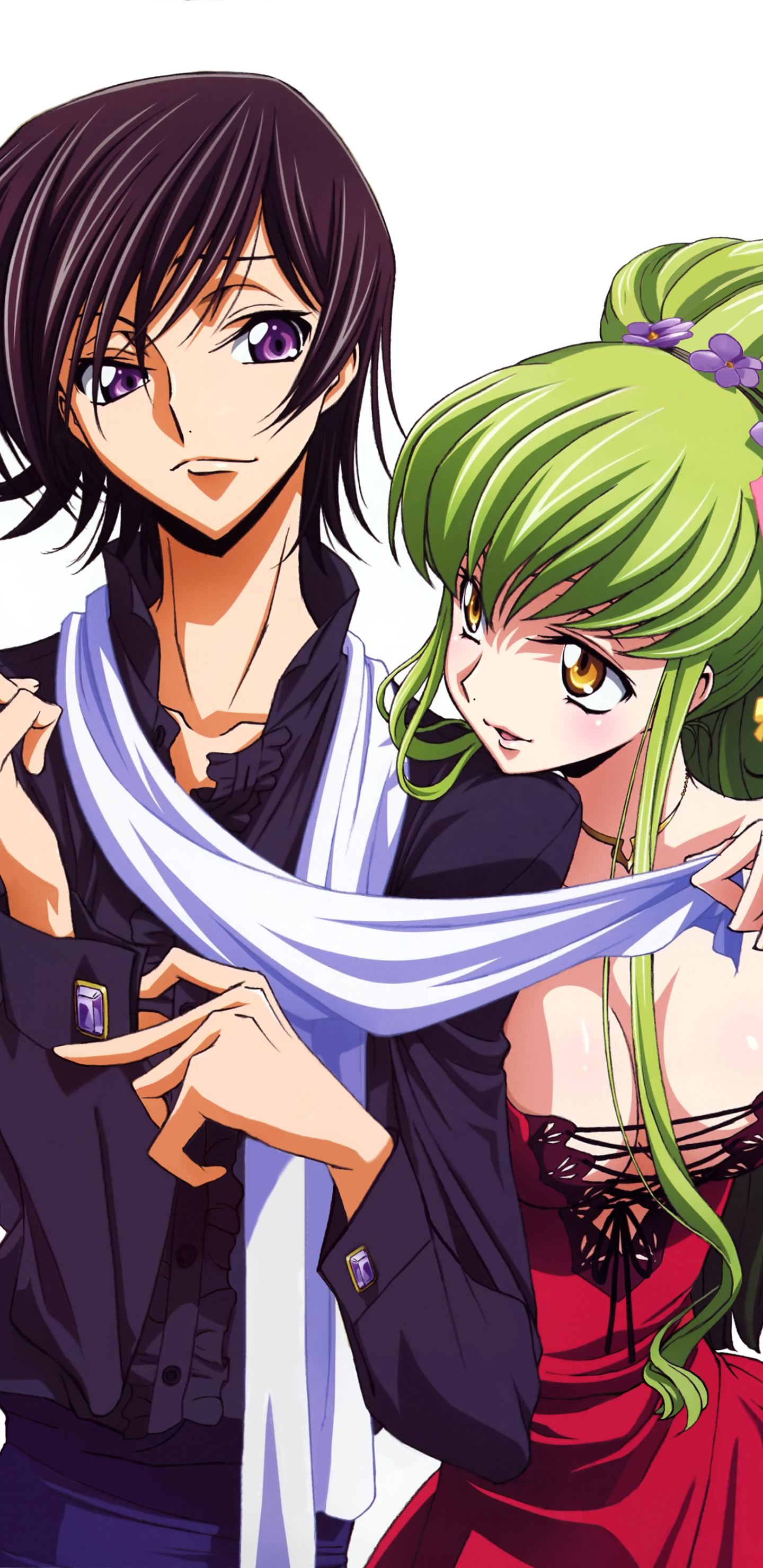 Anime Code Geass C.C. (Code Geass) Lelouch Lamperouge Wallpaper