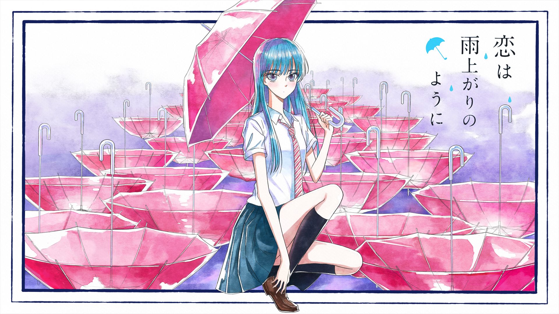 Free HD akira tachibana, anime, after the rain