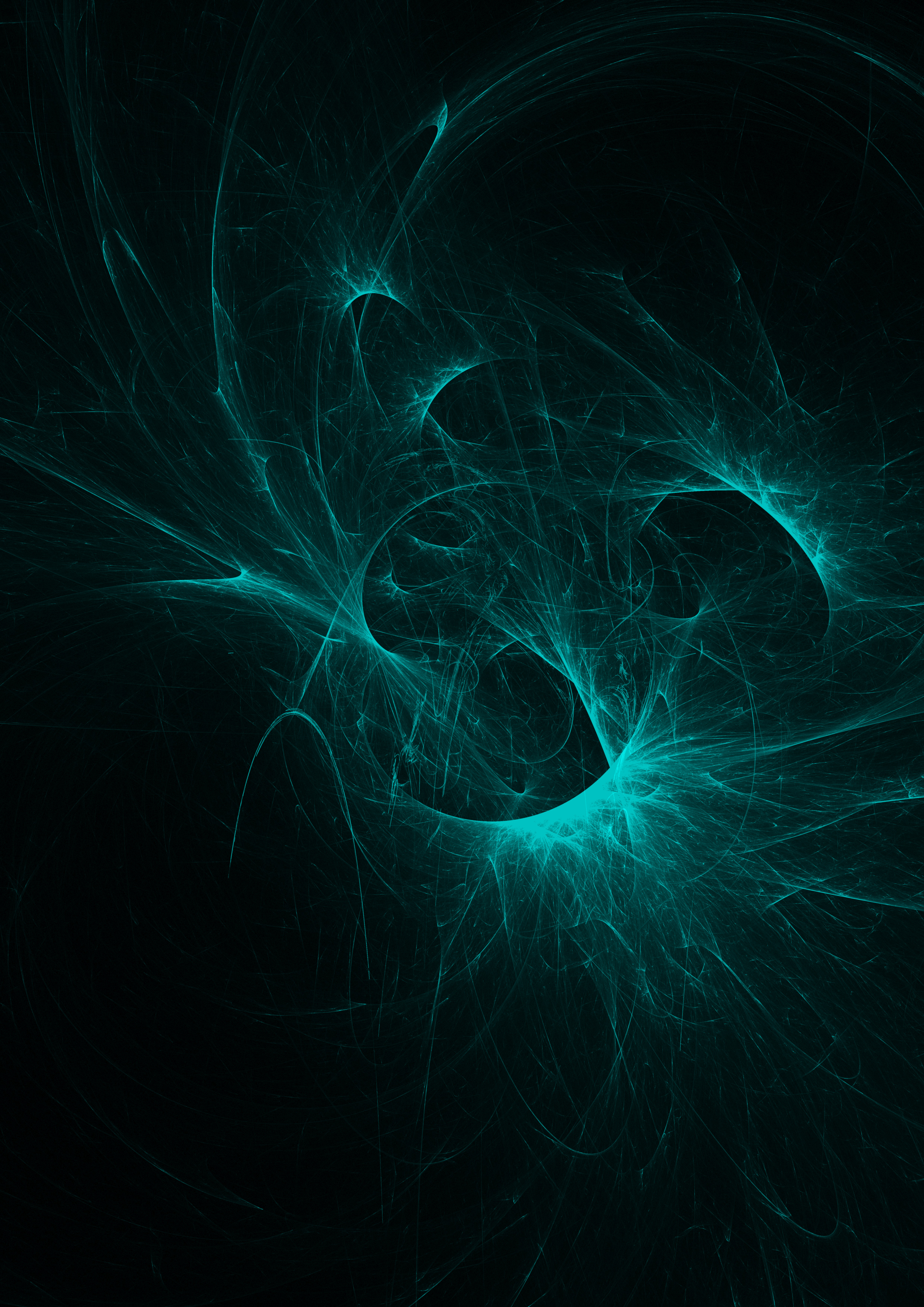 abstract, intricate, energy, fractal, confused, glow wallpaper for mobile