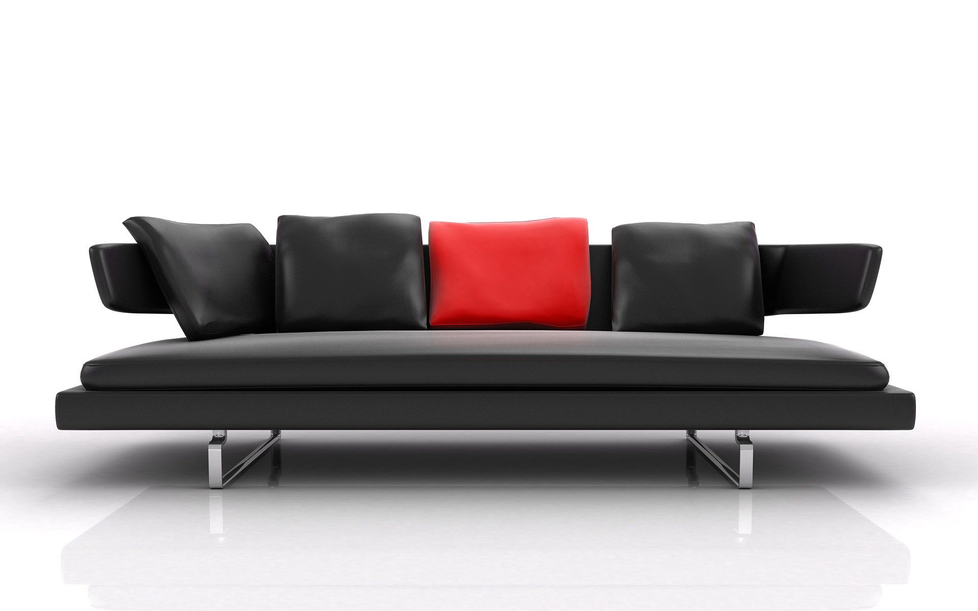 furniture, miscellanea, miscellaneous, style, sofa, modern, up to date, cushions, pillows