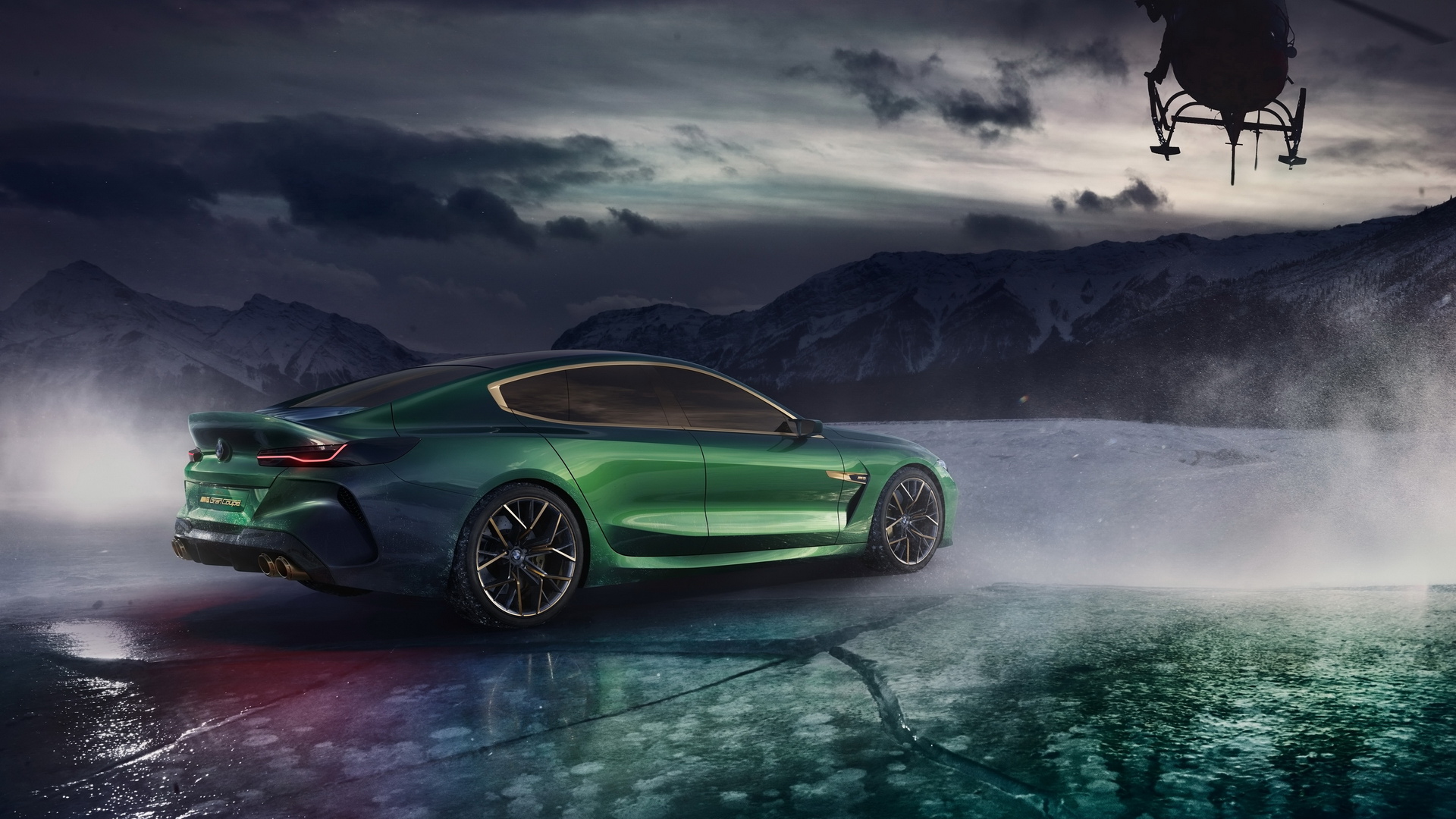 Обои на компьютер BMW m8