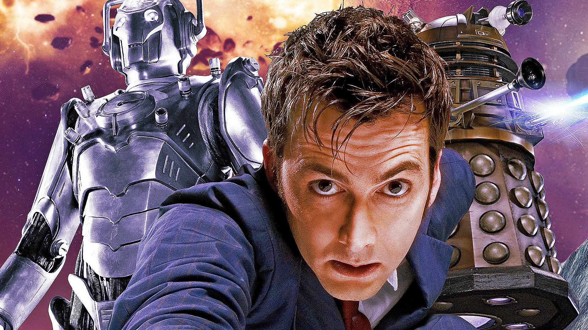 david tennant, tv show, doctor who, dalek images