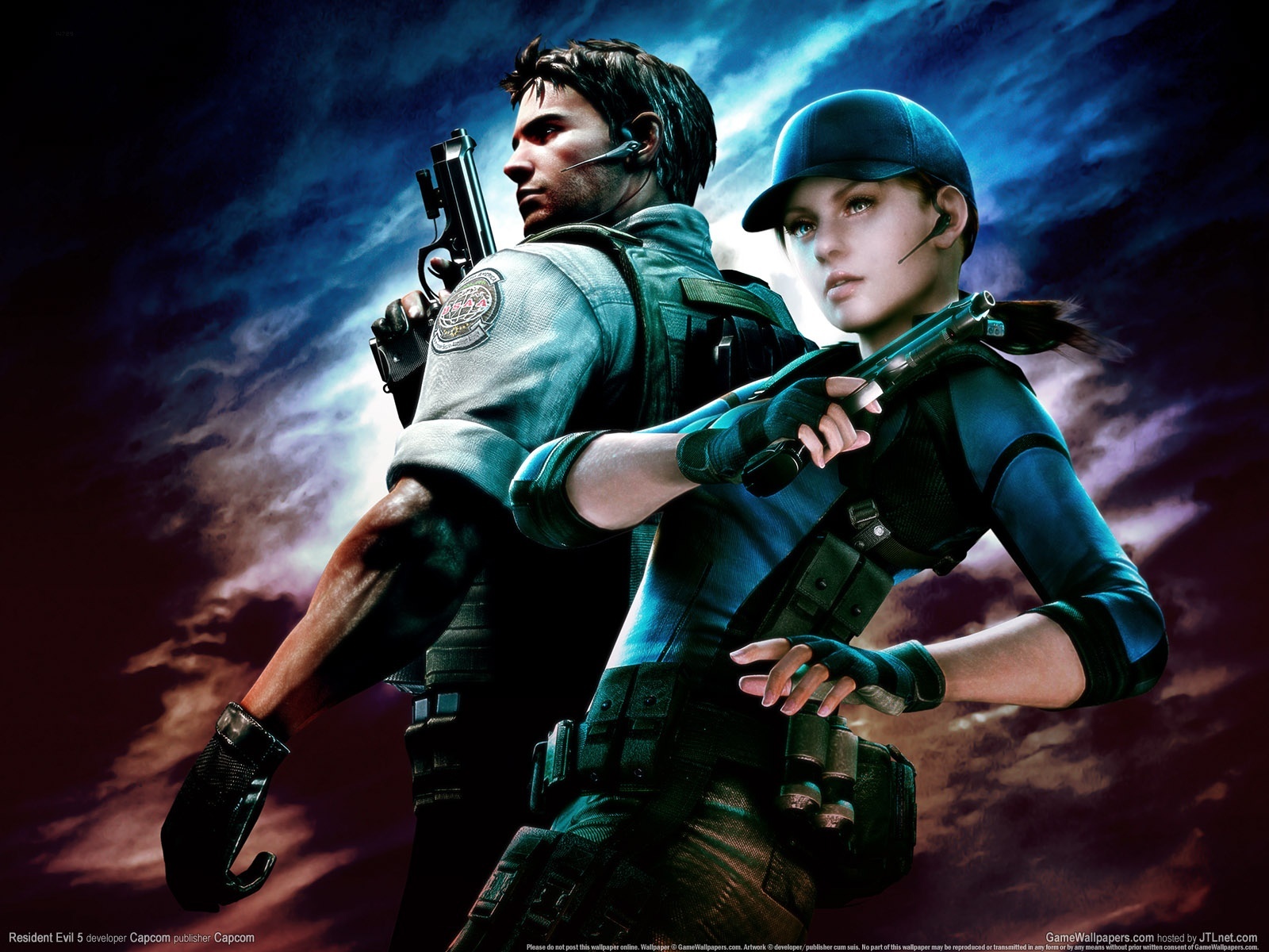 Популярные заставки и фоны Обитель Зла (Resident Evil) на компьютер