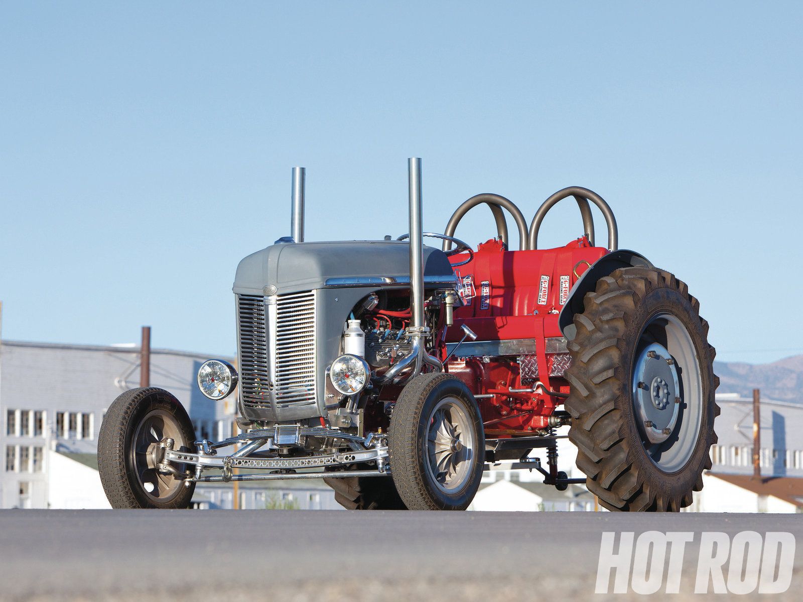vehicles, tractor, hot rod