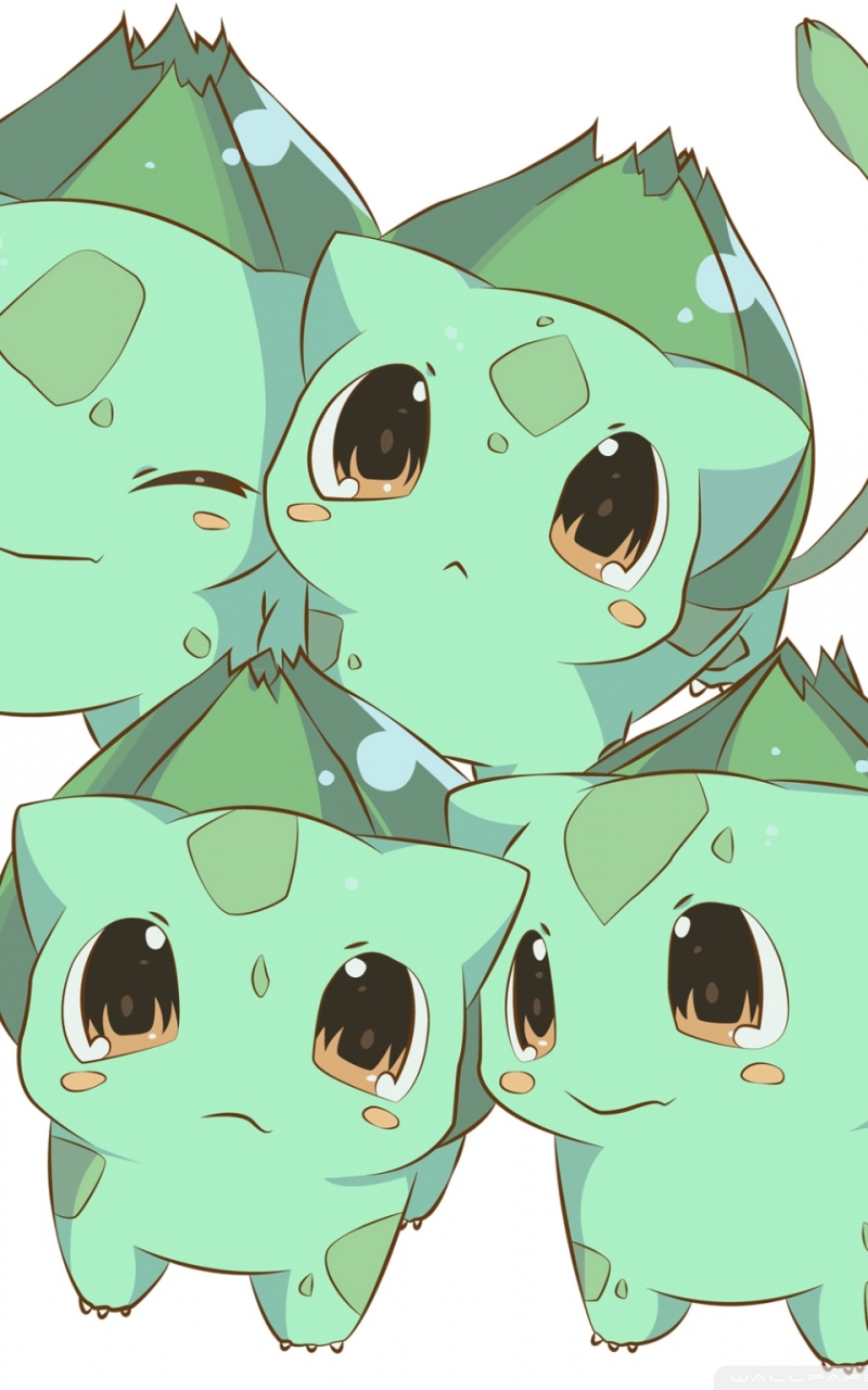 Cute Bulbasaur Wallpaper  Download to your mobile from PHONEKY