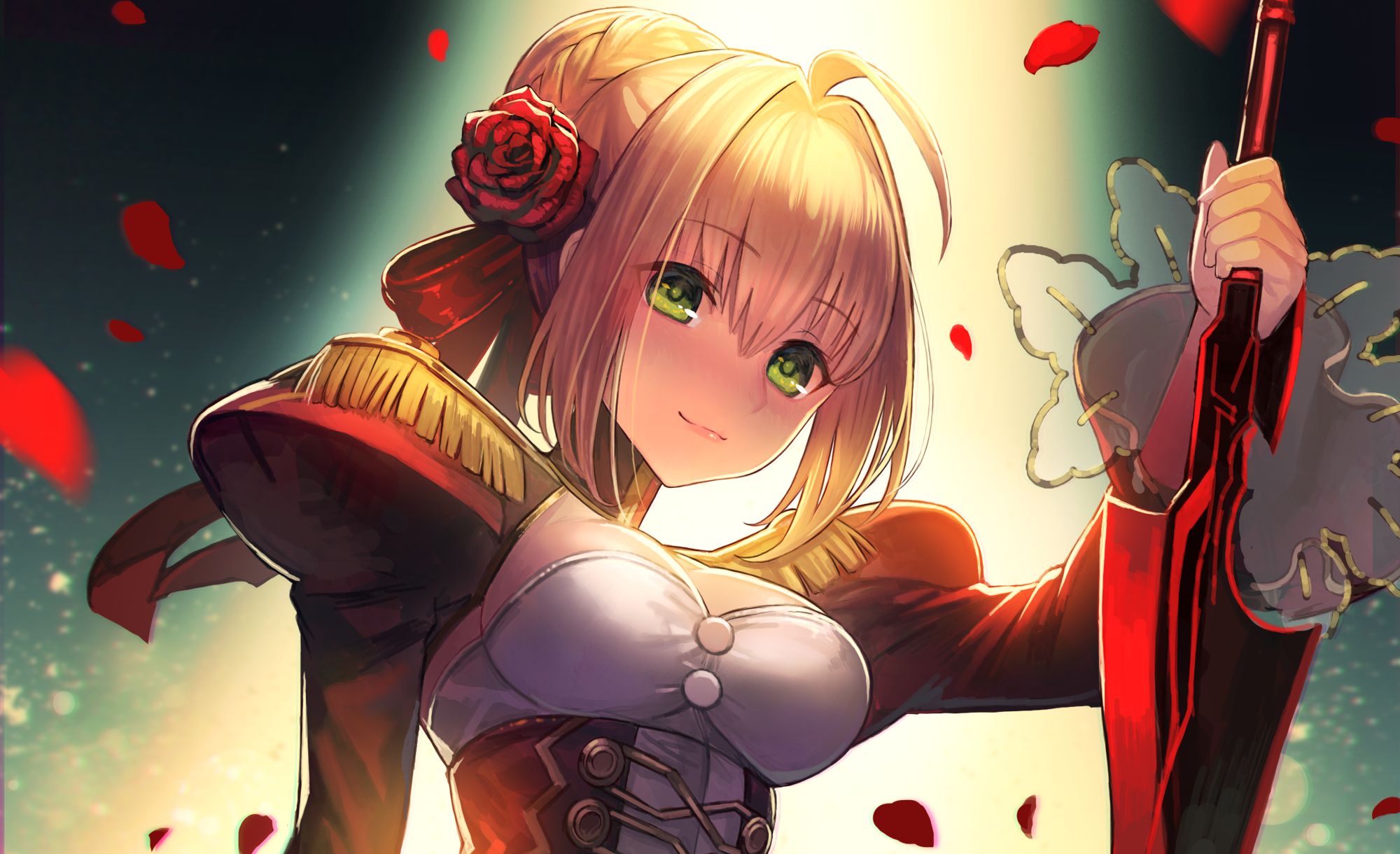 FateEXTRA remake FateEXTRA Record announced for current generation  platforms  Gematsu