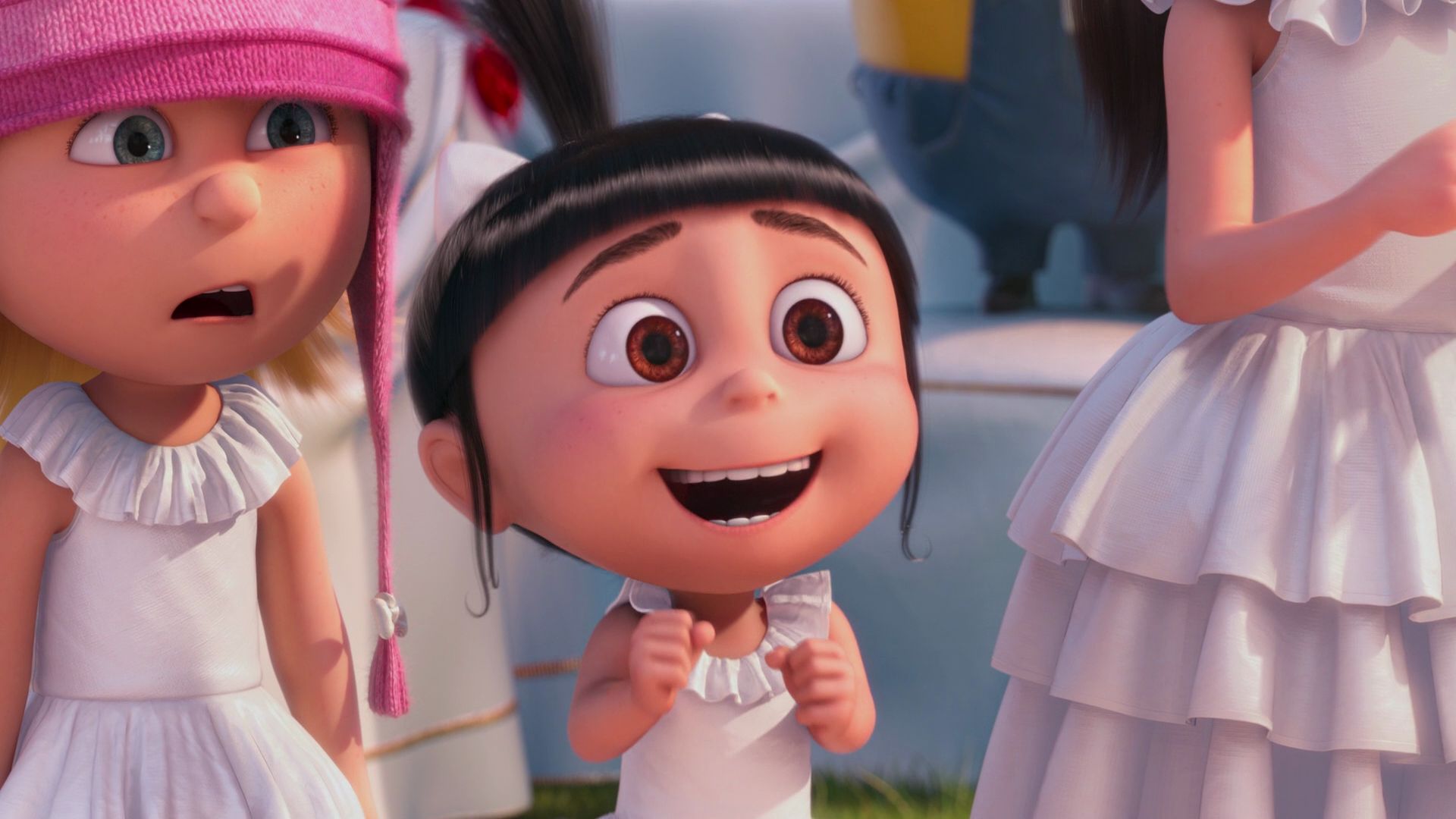 Download mobile wallpaper Edith (Despicable Me), Agnes (Despicable Me), Despicable Me 2, Despicable Me, Movie for free.