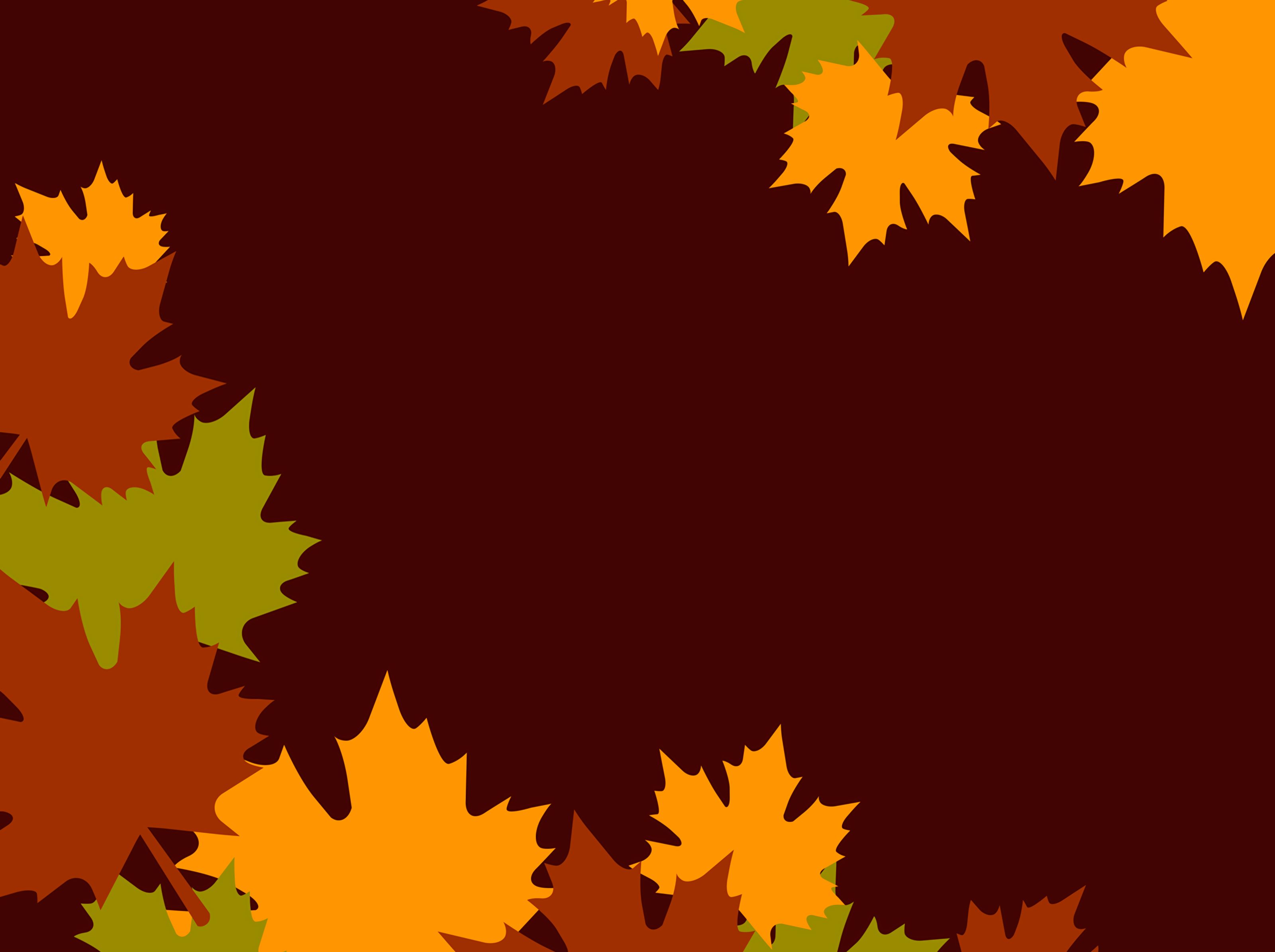Wallpaper Full HD art, autumn, leaves, vector, maple