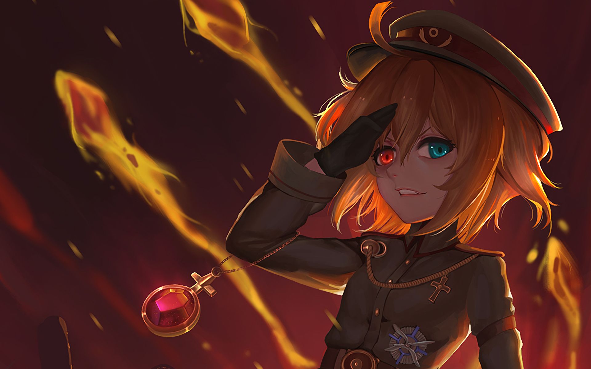 Таня фон дегуршафф. Youjo Senki Таня Дегуршаф. Youjo Senki Tanya Degurechaff. Таня аниме.