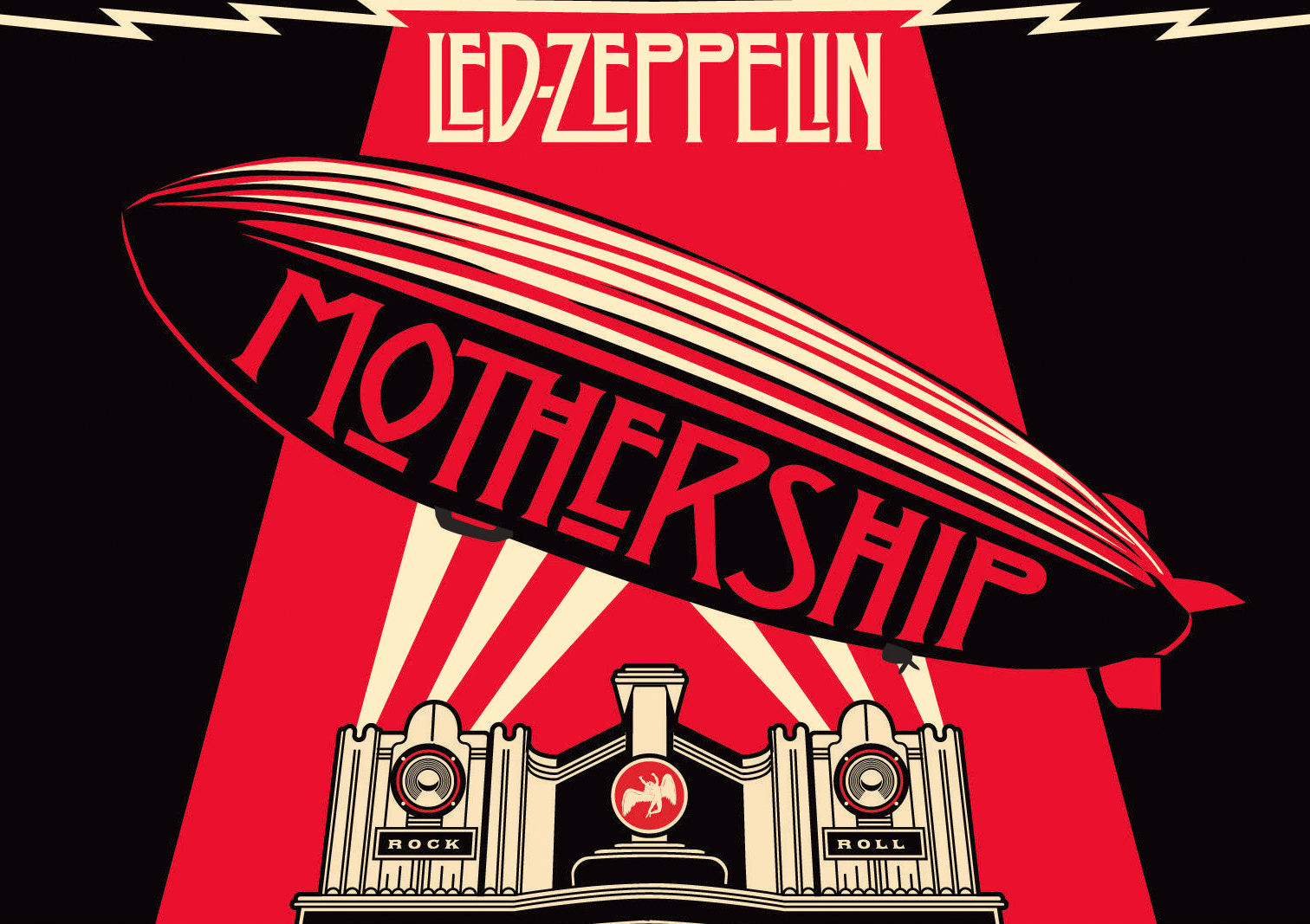 Mobile wallpaper led zeppelin, hard rock, album cover, music