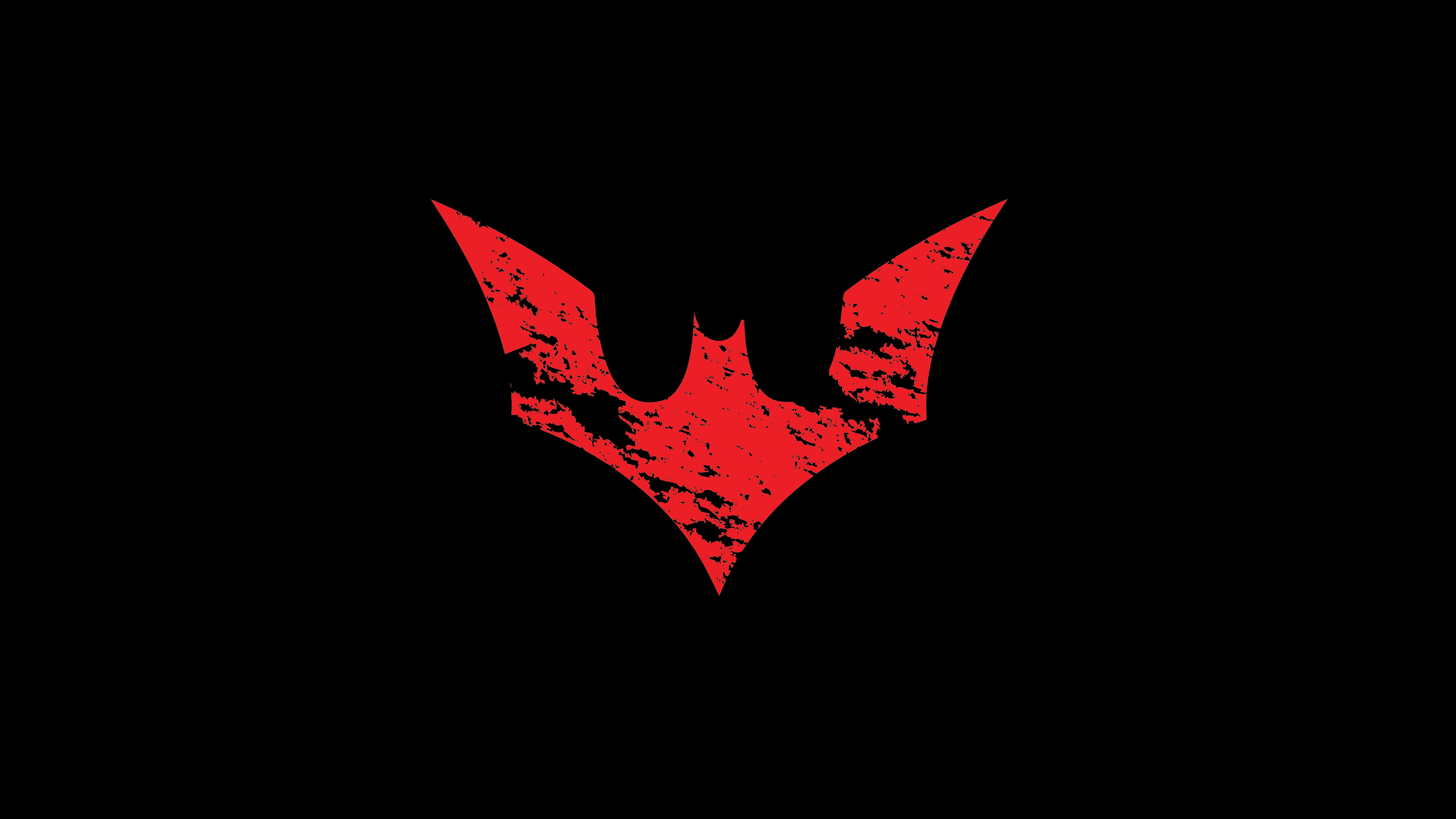 batman beyond, batman logo, batman, batman symbol, comics QHD