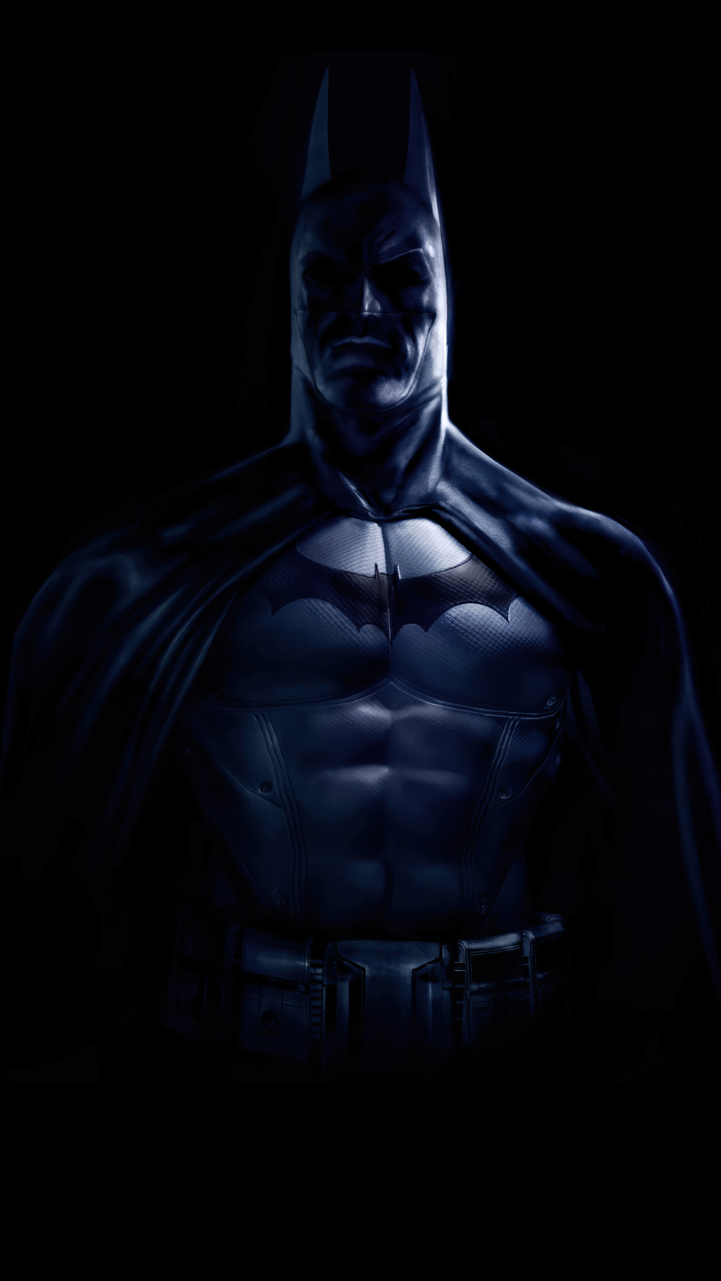 Бэтмен на темном фоне