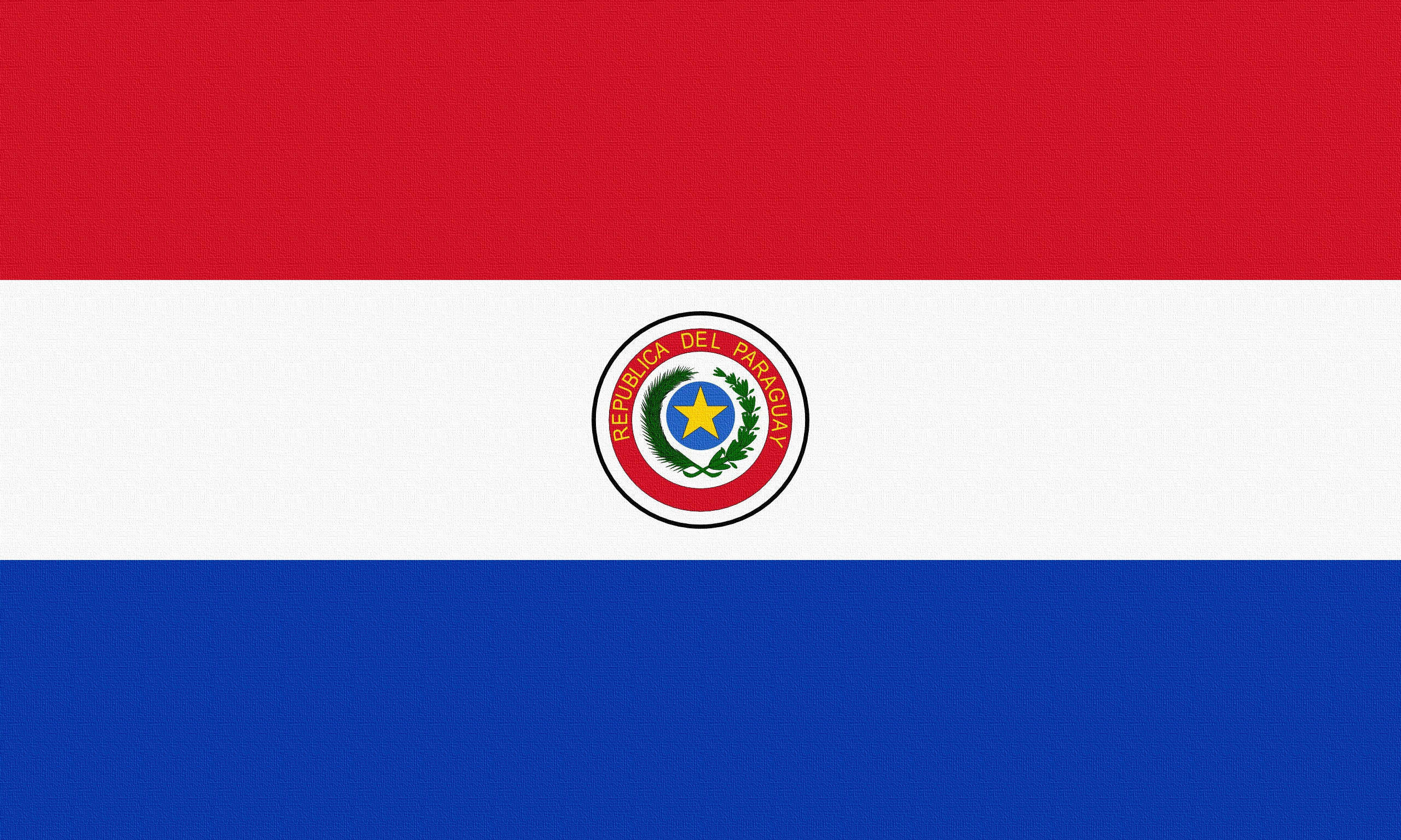 miscellanea, miscellaneous, lines, flag, paraguay