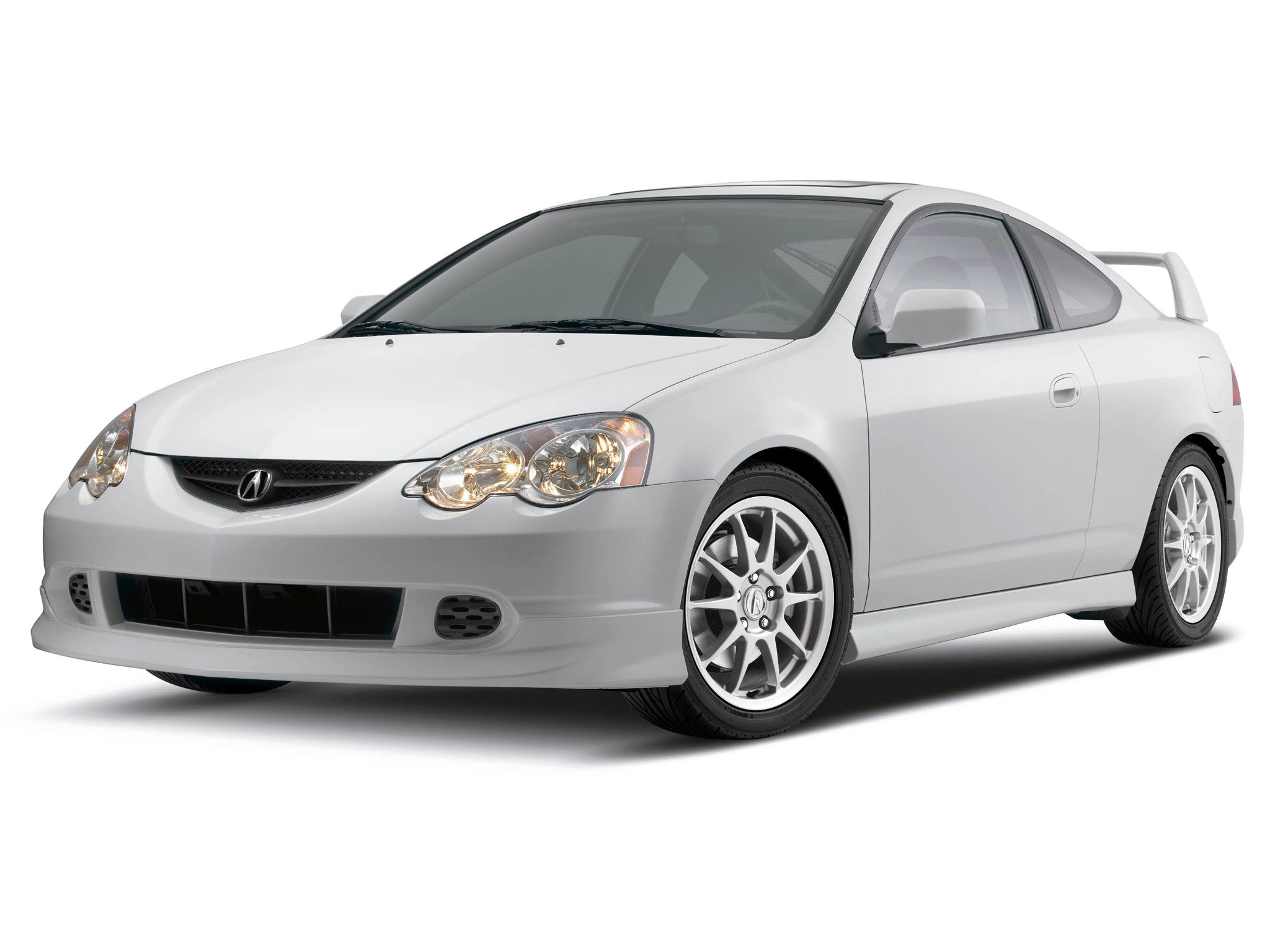 auto, acura, cars, front view, style, rsx, akura, 2004, metallic white, white metallic