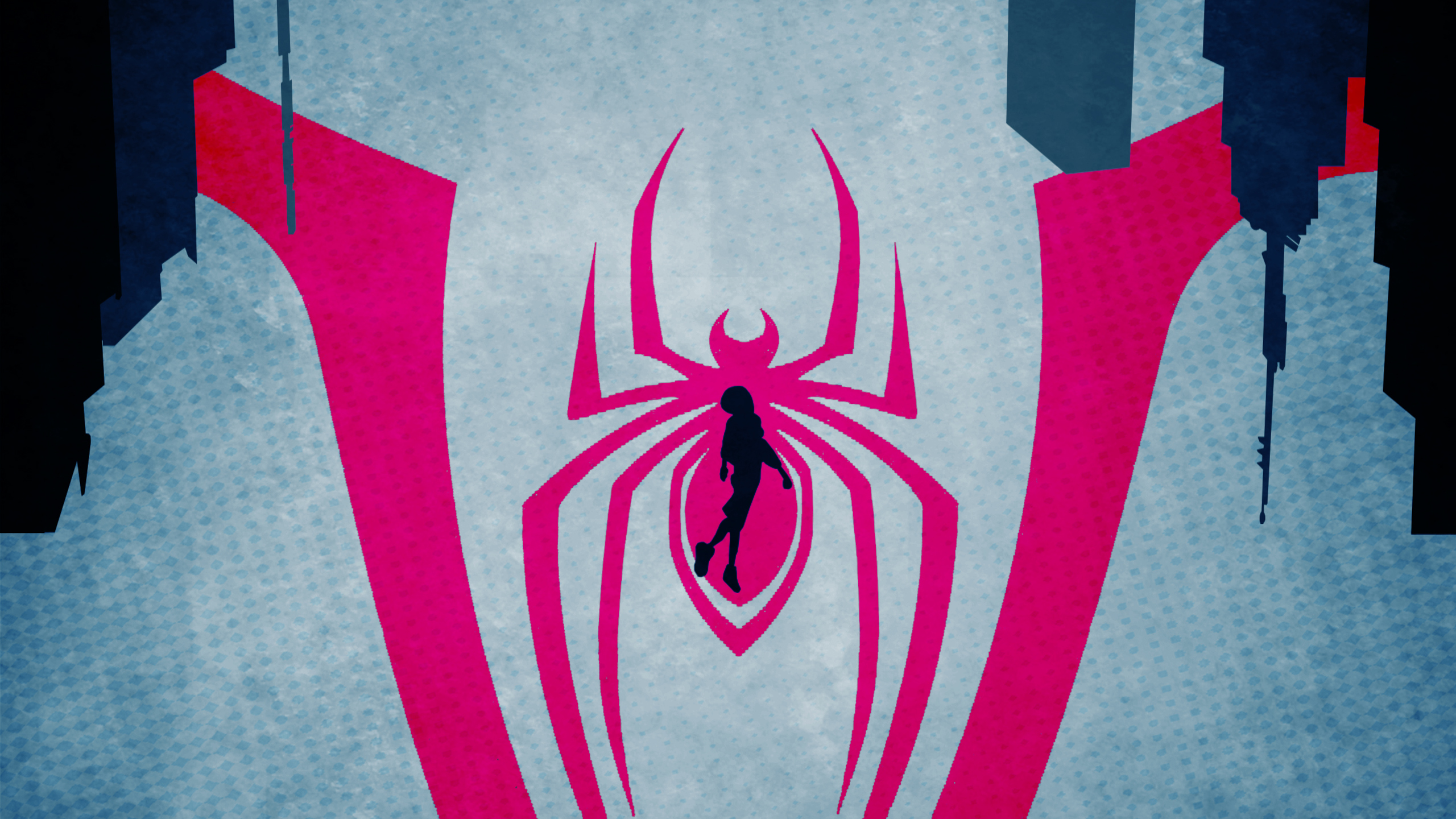 Майлз Моралес логотип паука