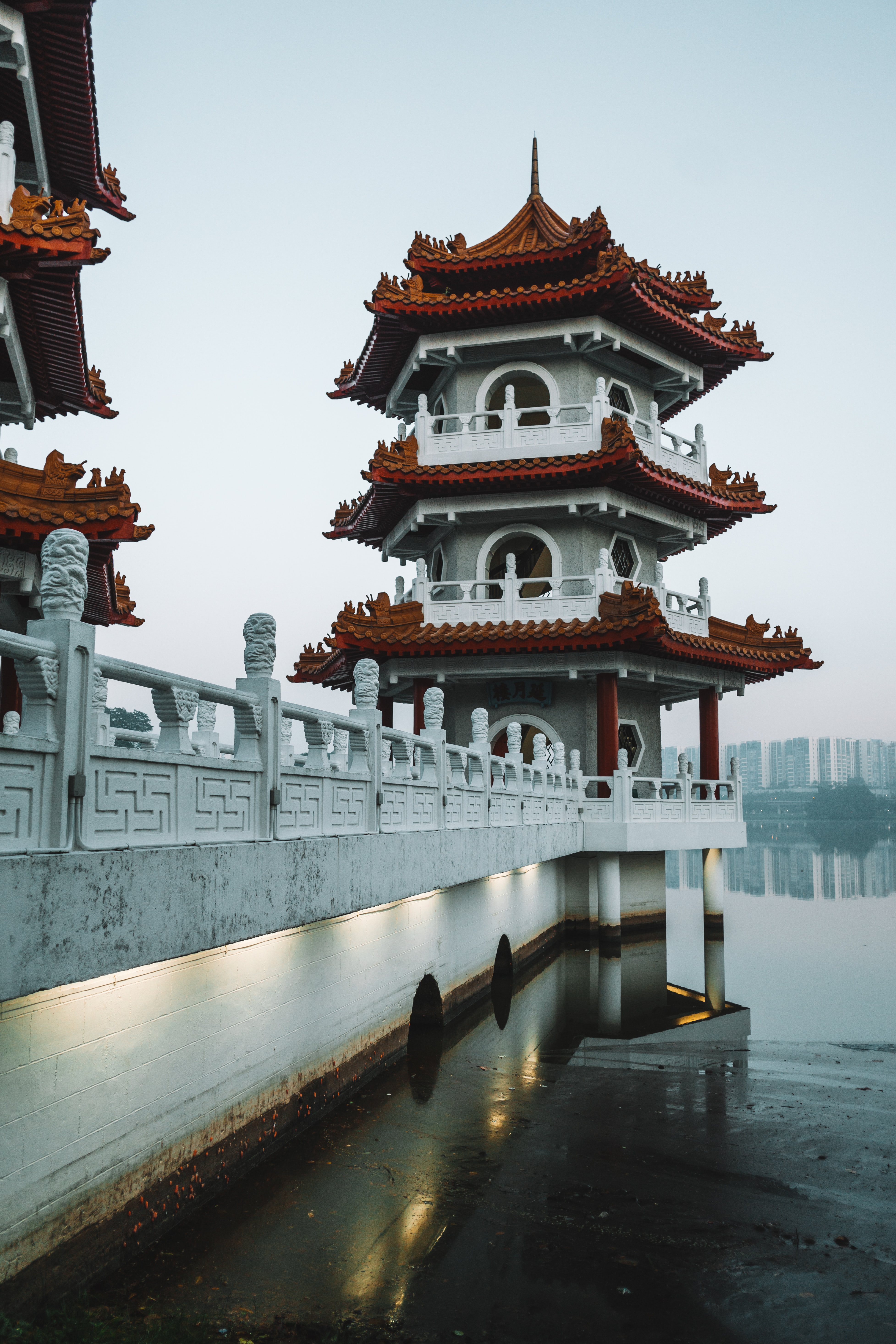 pagoda, cities, architecture, building, temple, oriental HD wallpaper