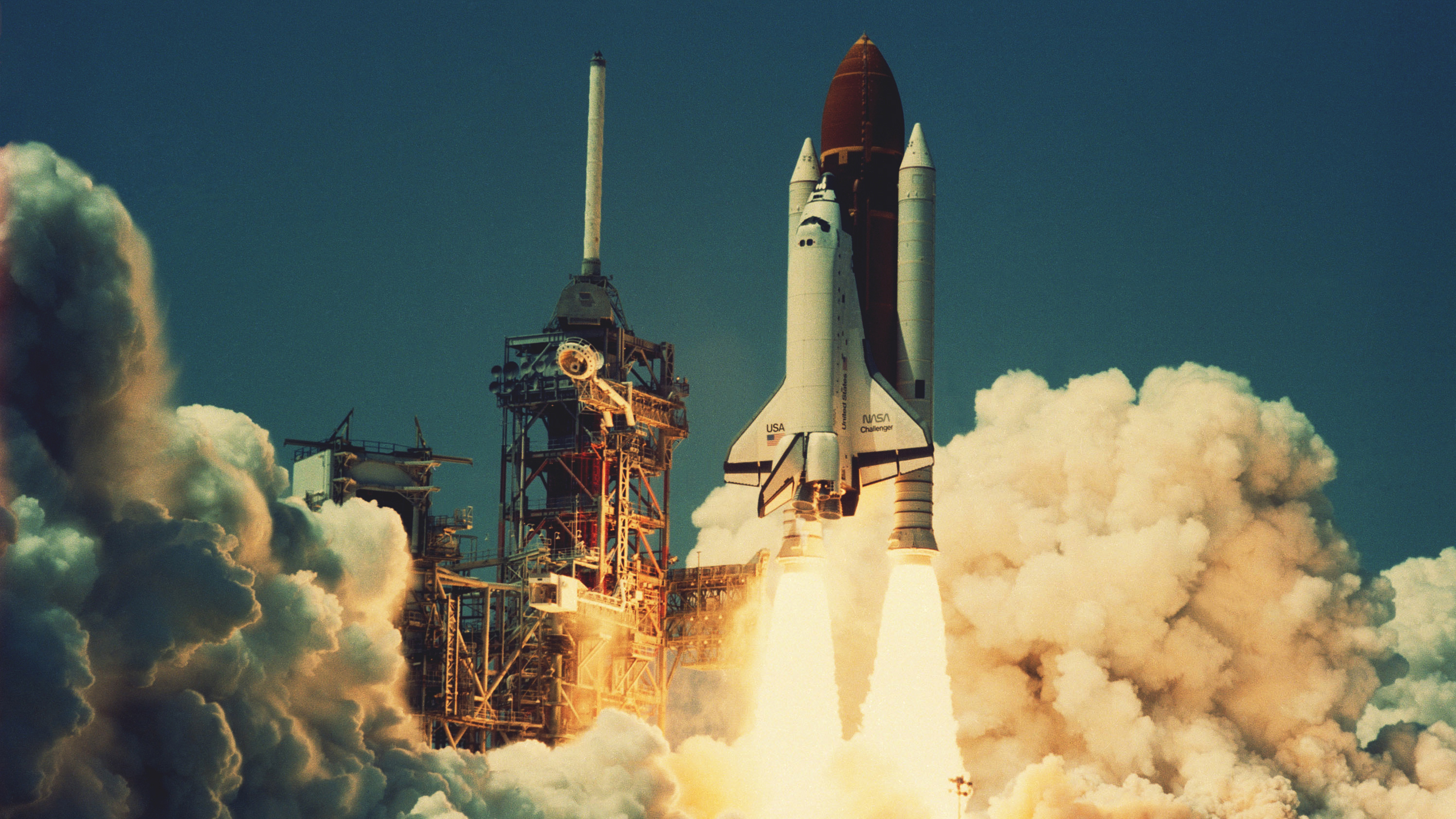 space shuttles, space shuttle challenger, vehicles, shuttle, space download HD wallpaper