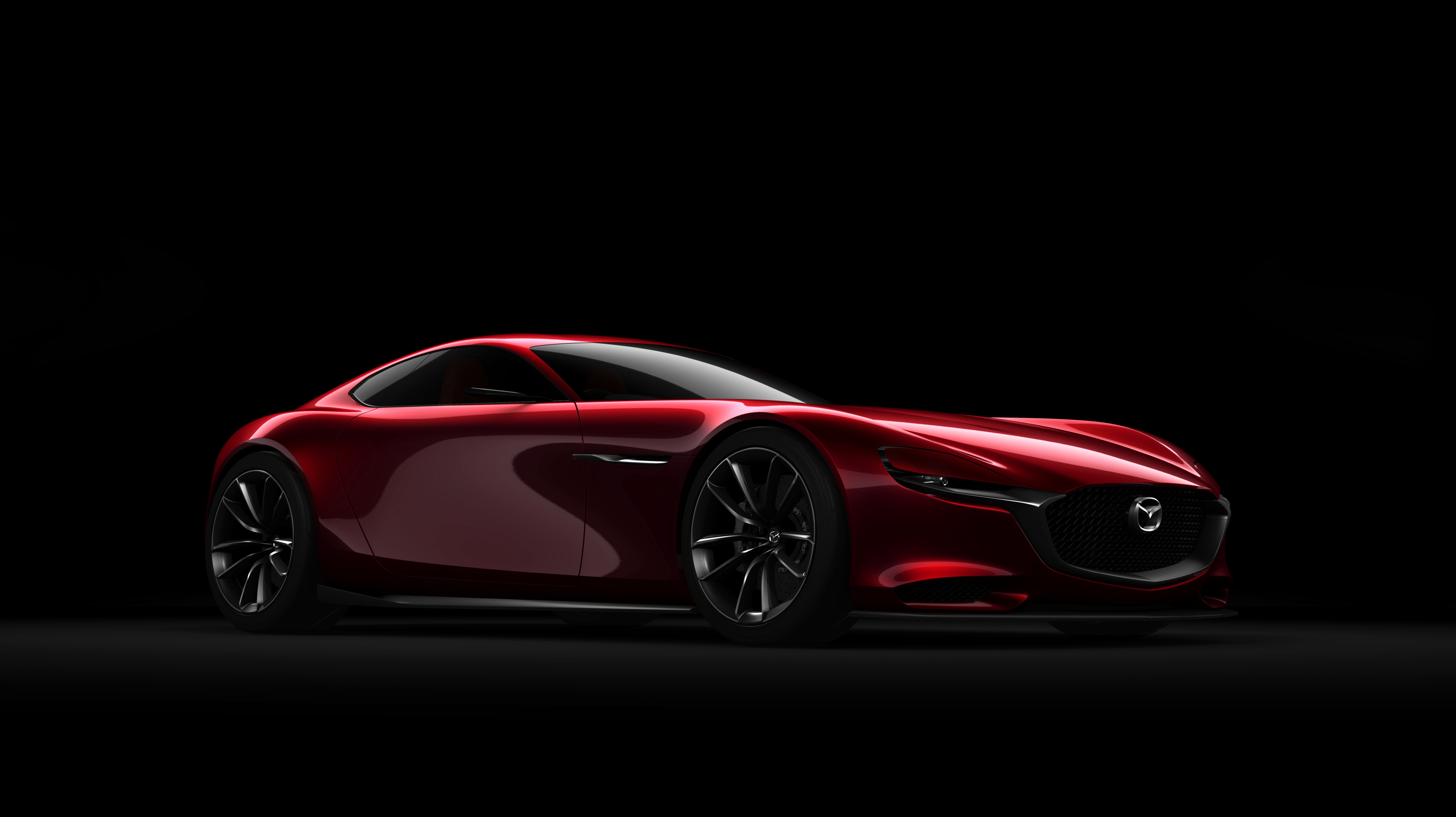Download mobile wallpaper Rx Vision, Concept, Side View, Cars, Mazda for free.