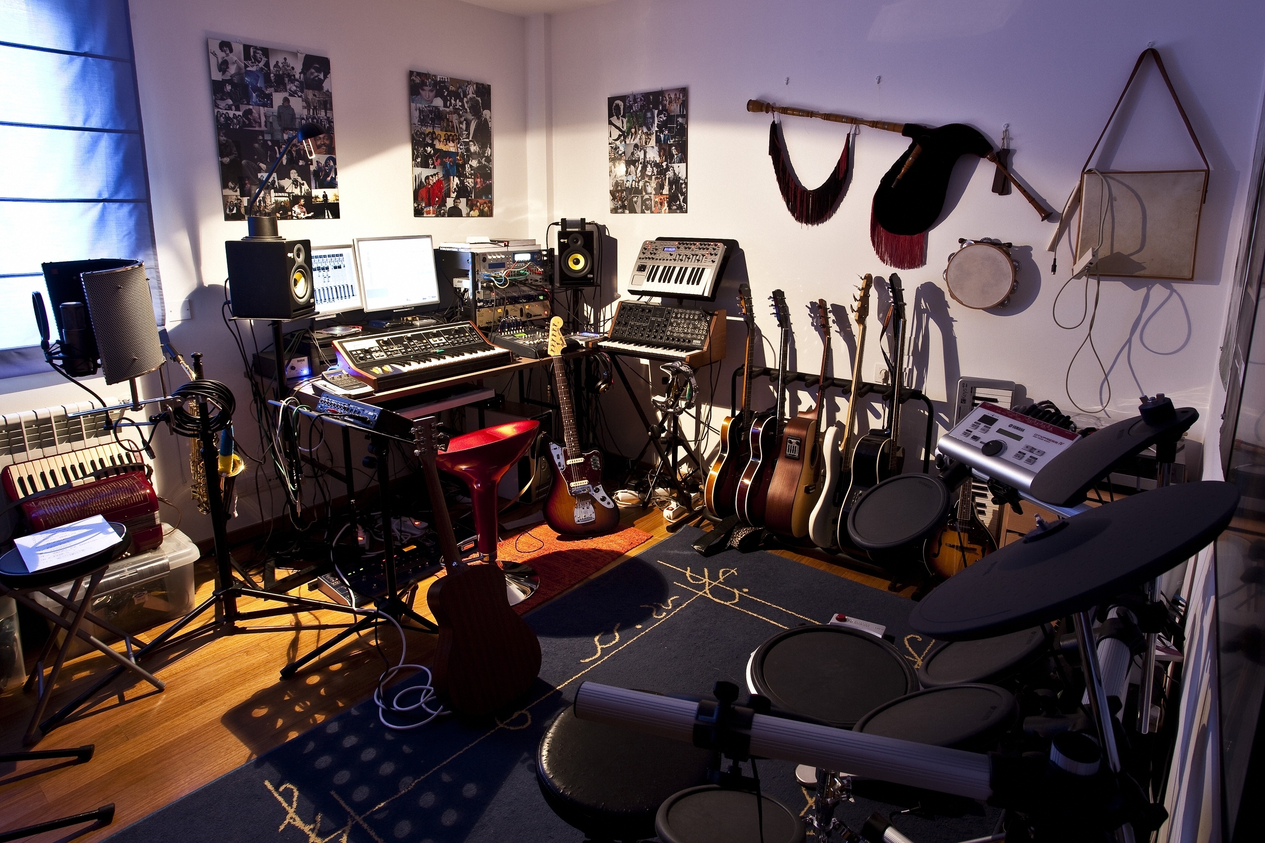 Music Recording Studio, home studio HD wallpaper | Pxfuel