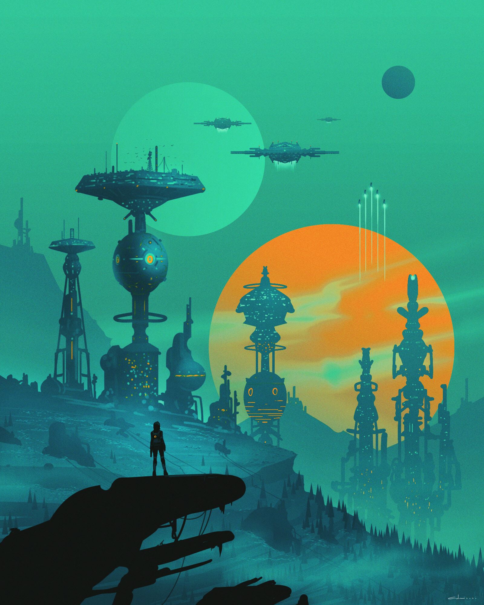 Best Mobile Sci Fi Backgrounds