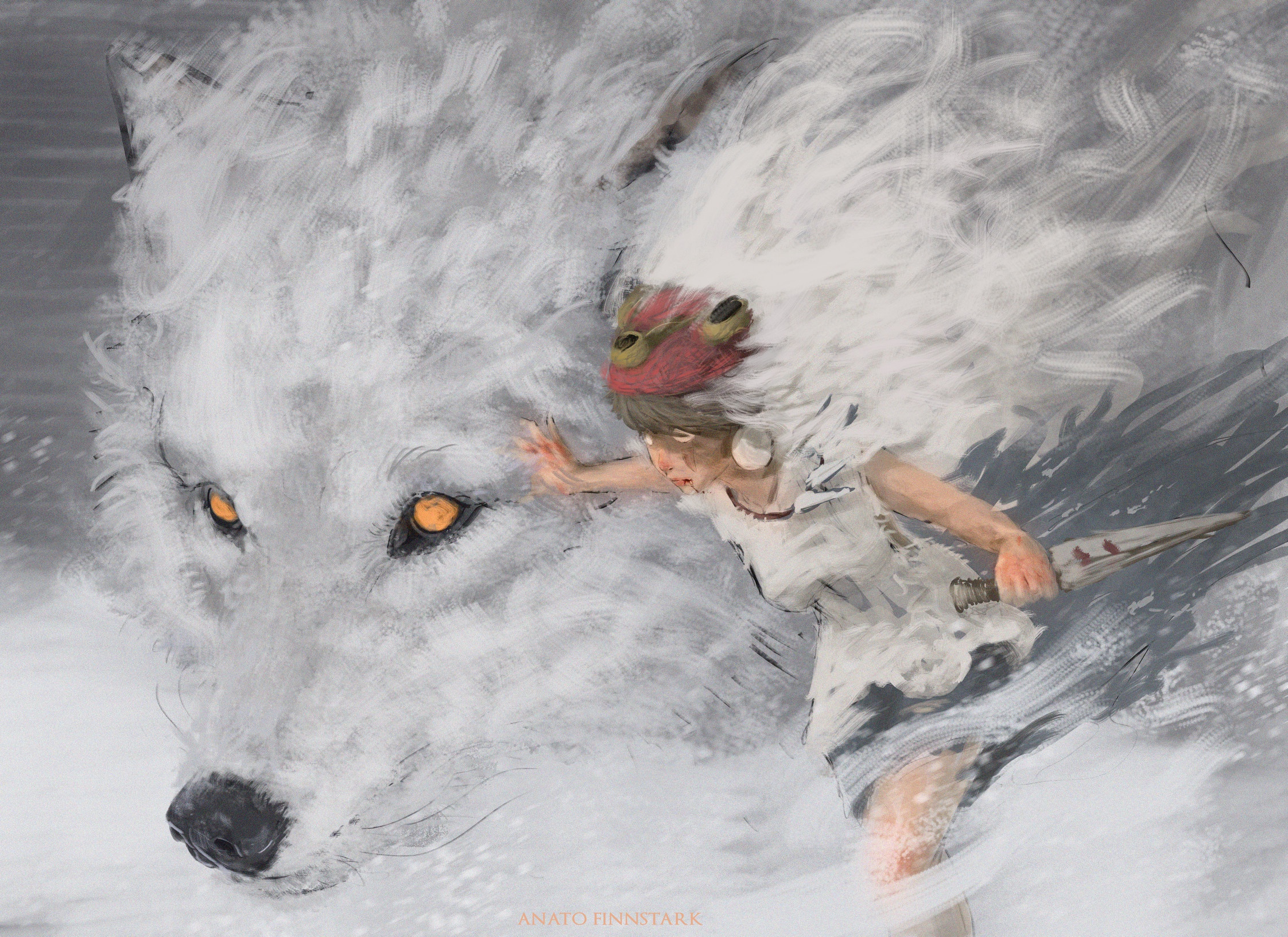 Wolf princess by SANACHEN on DeviantArt