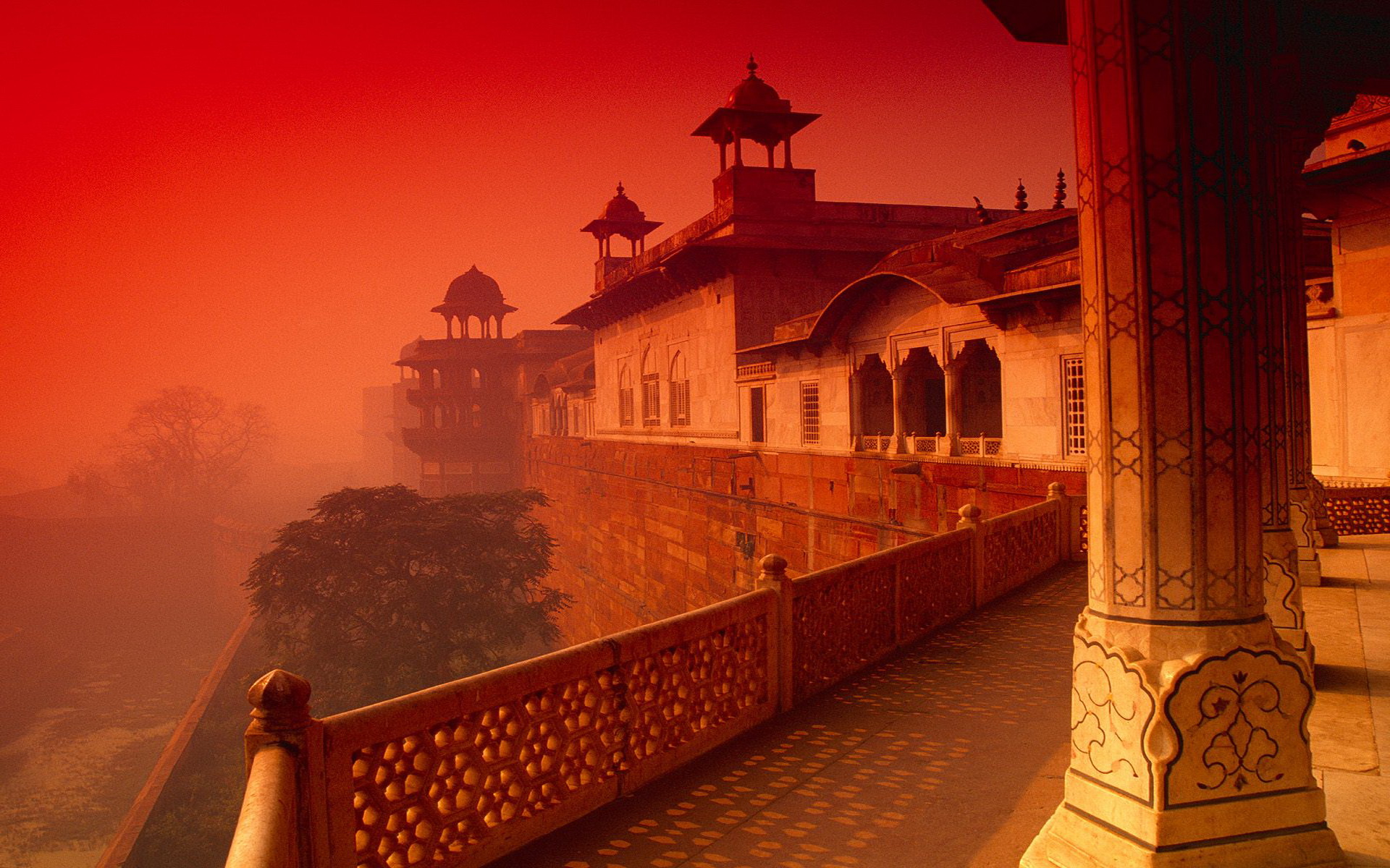 agra fort, man made, building, architecture, india HD wallpaper