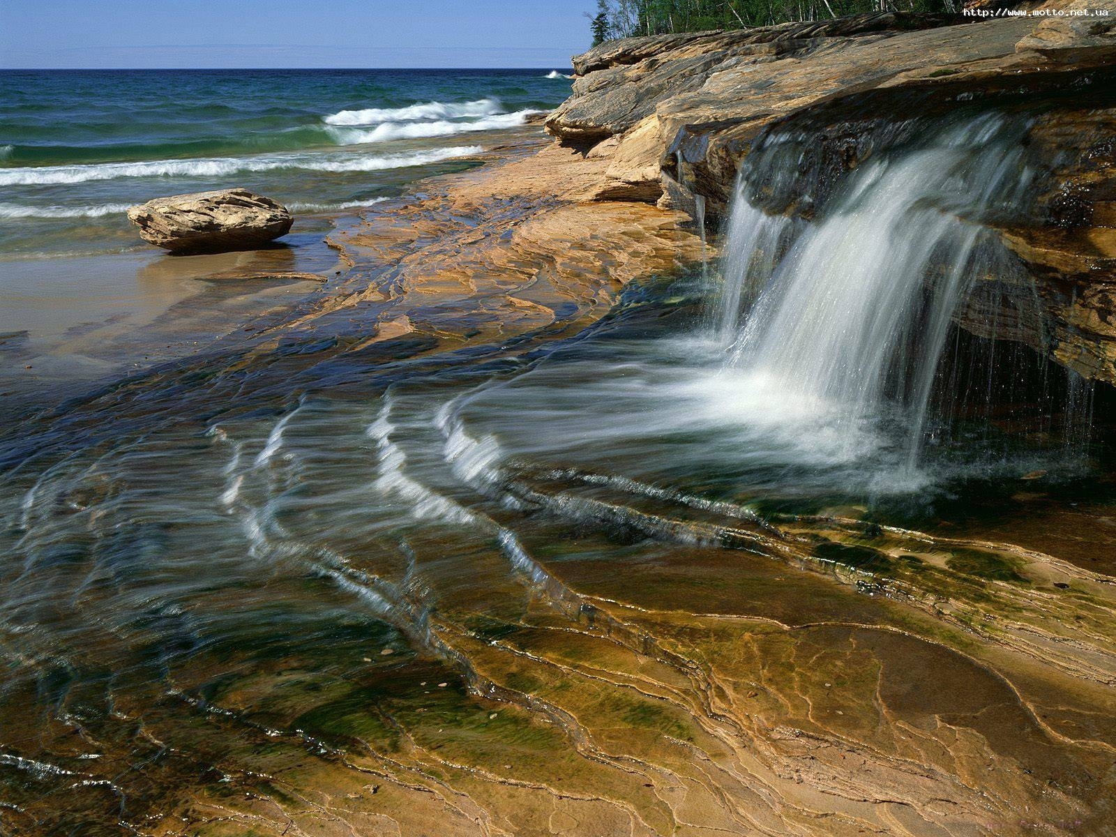 Laden Sie das Wasserfälle, Landschaft, Stones, Wasser-Bild kostenlos auf Ihren PC-Desktop herunter