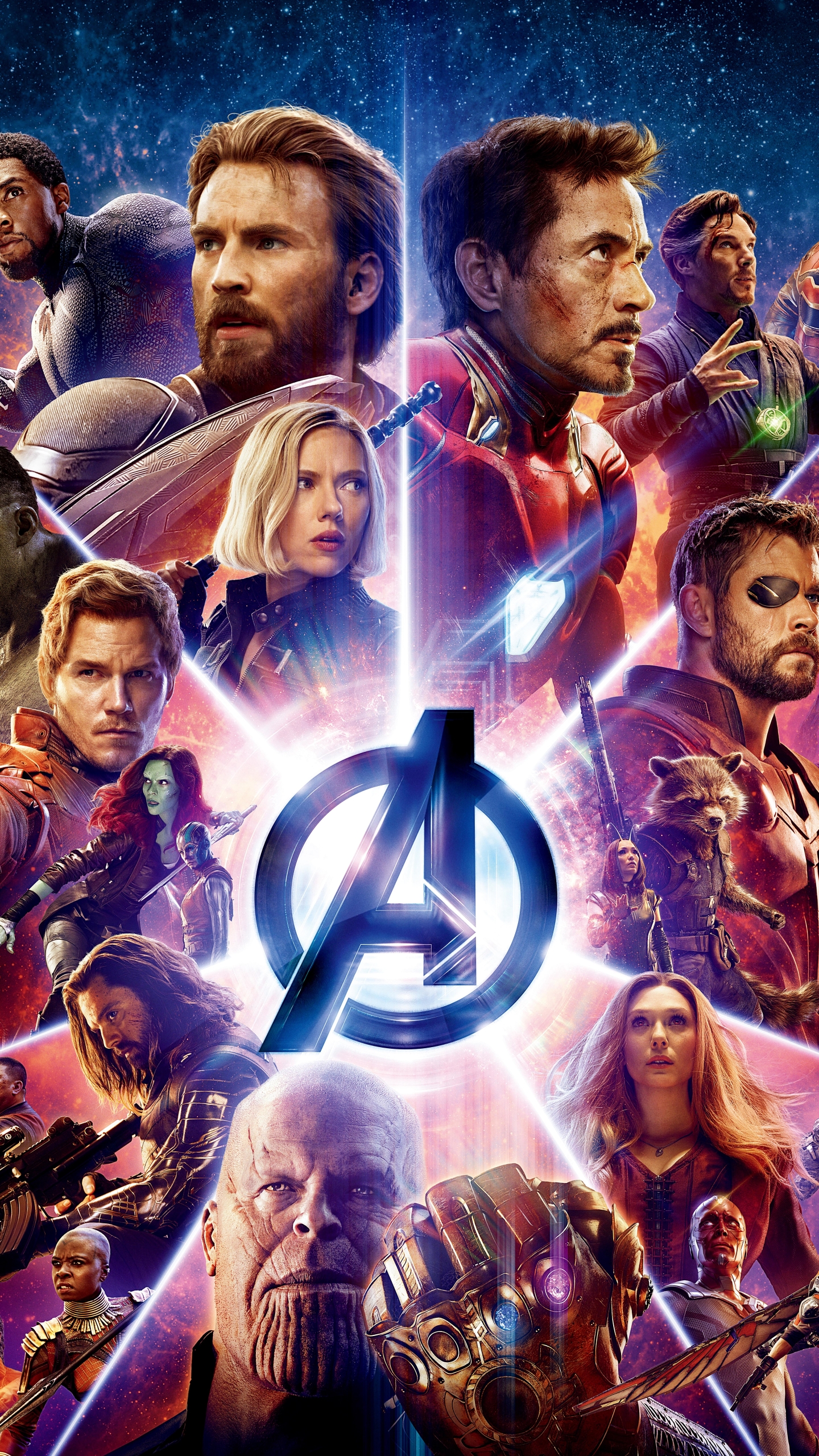Avengers Infinity War Постер