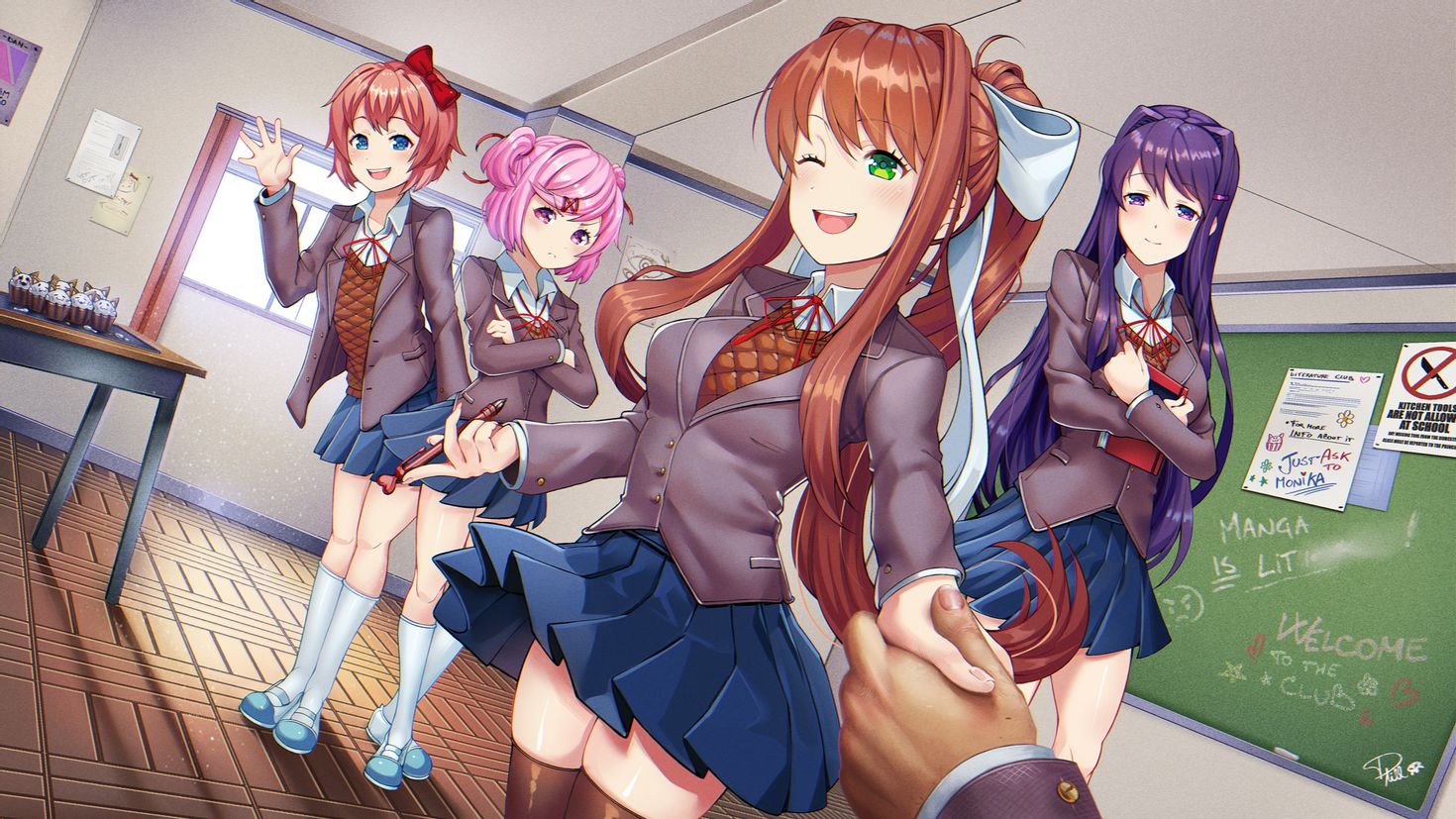 Ddlc все изображения