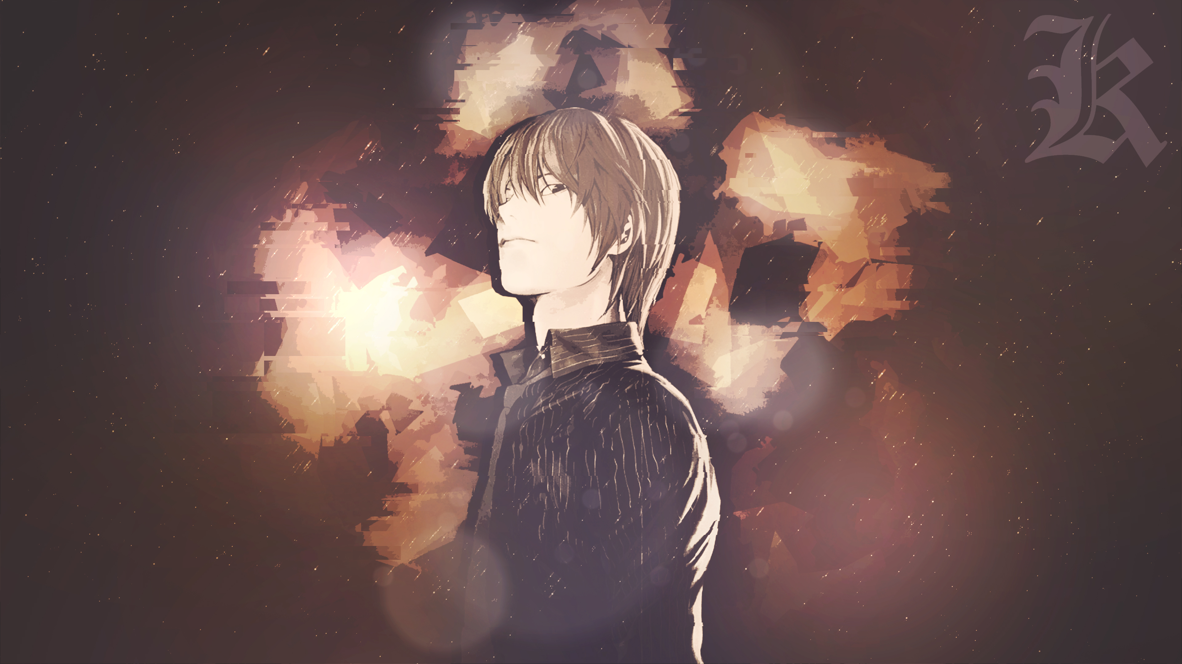 kira (death note), light yagami, anime, death note Phone Background