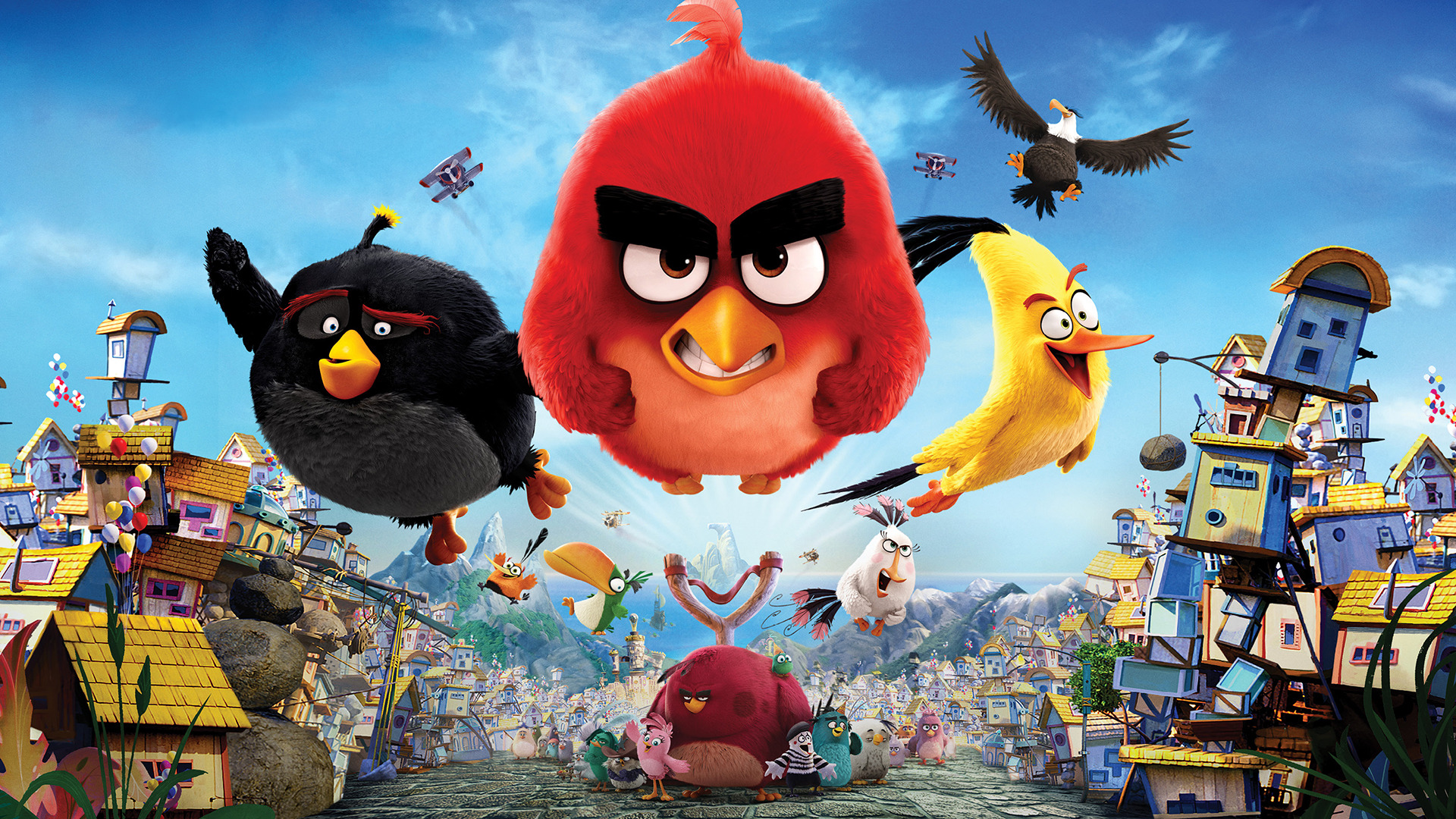 398978 descargar fondo de pantalla angry birds, angry birds: la película, películas: protectores de pantalla e imágenes gratis