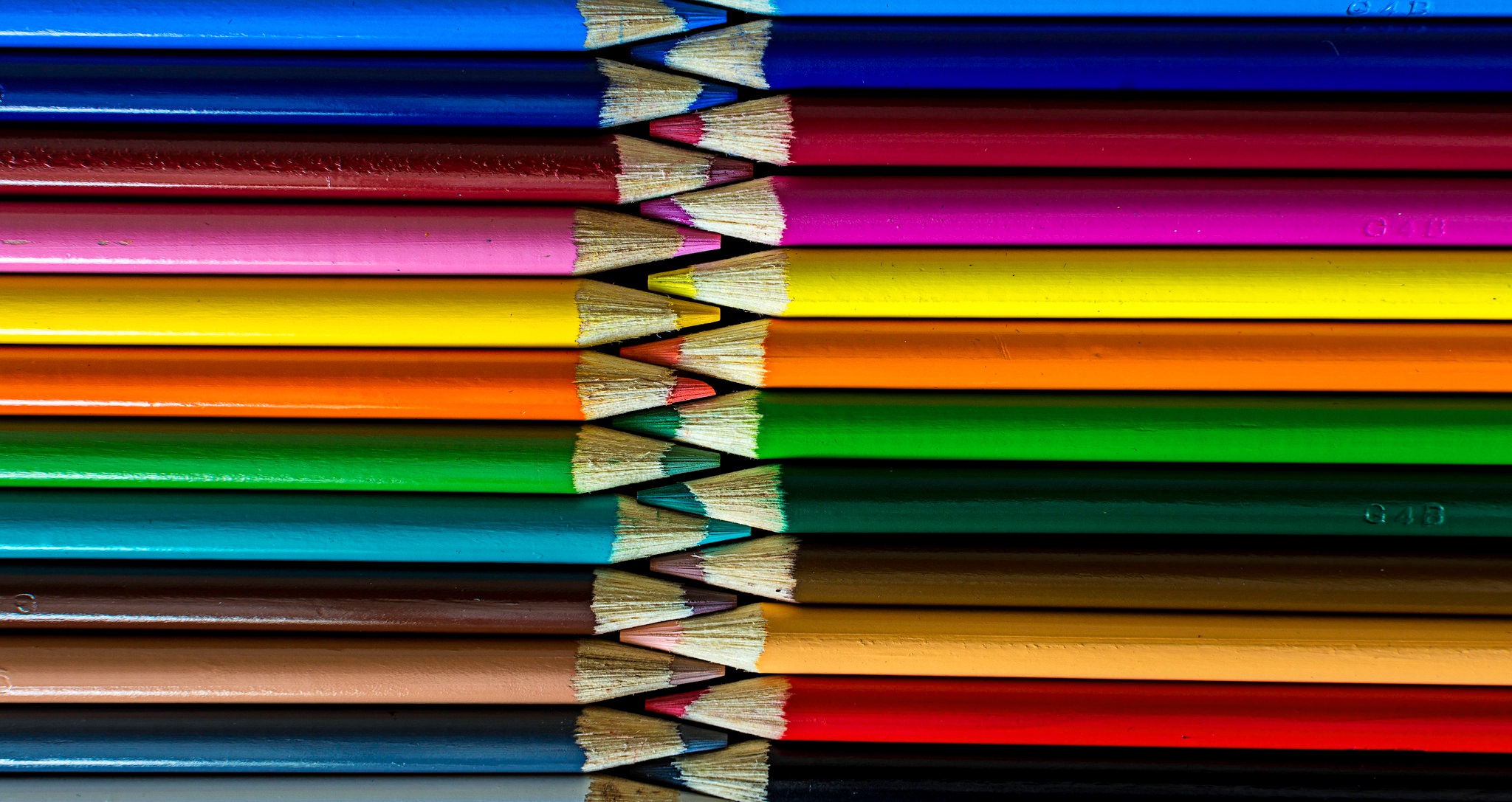 Цветные карандаши текстура
