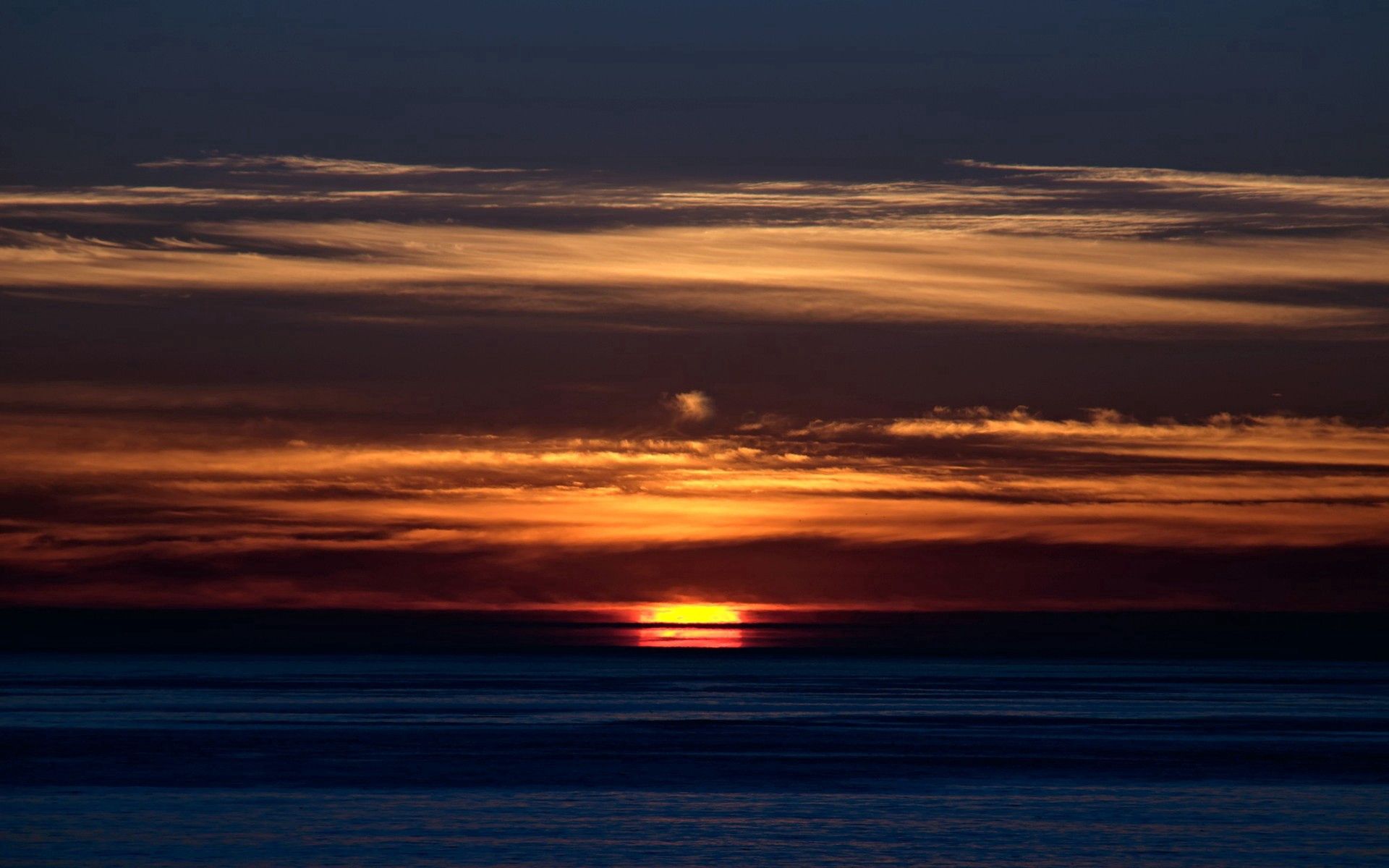 Laden Sie das Streifen, Natur, Sky, Sunset, Sea-Bild kostenlos auf Ihren PC-Desktop herunter