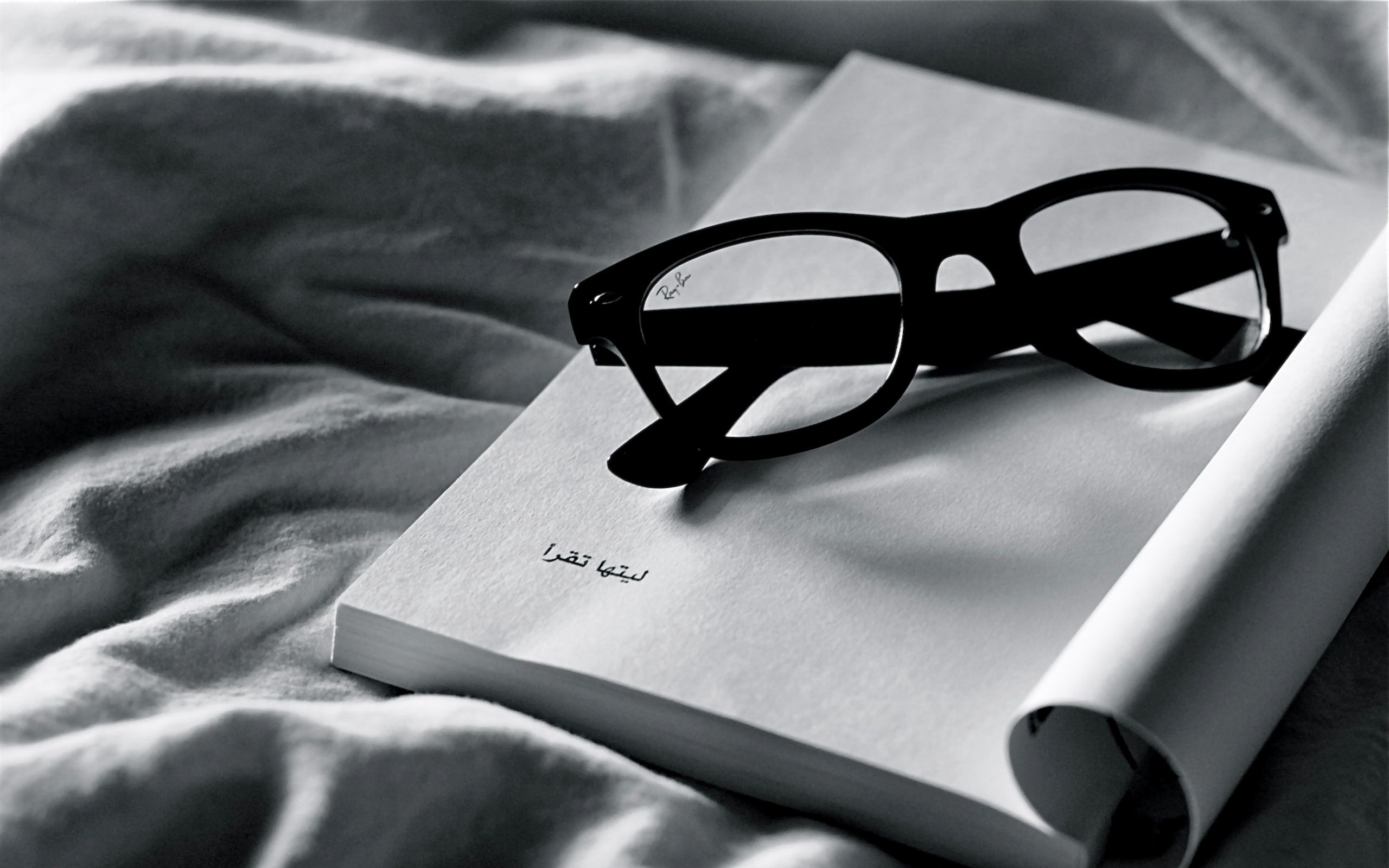 spectacles, chb, bw, miscellanea, miscellaneous, cloth, notebook, glasses Full HD