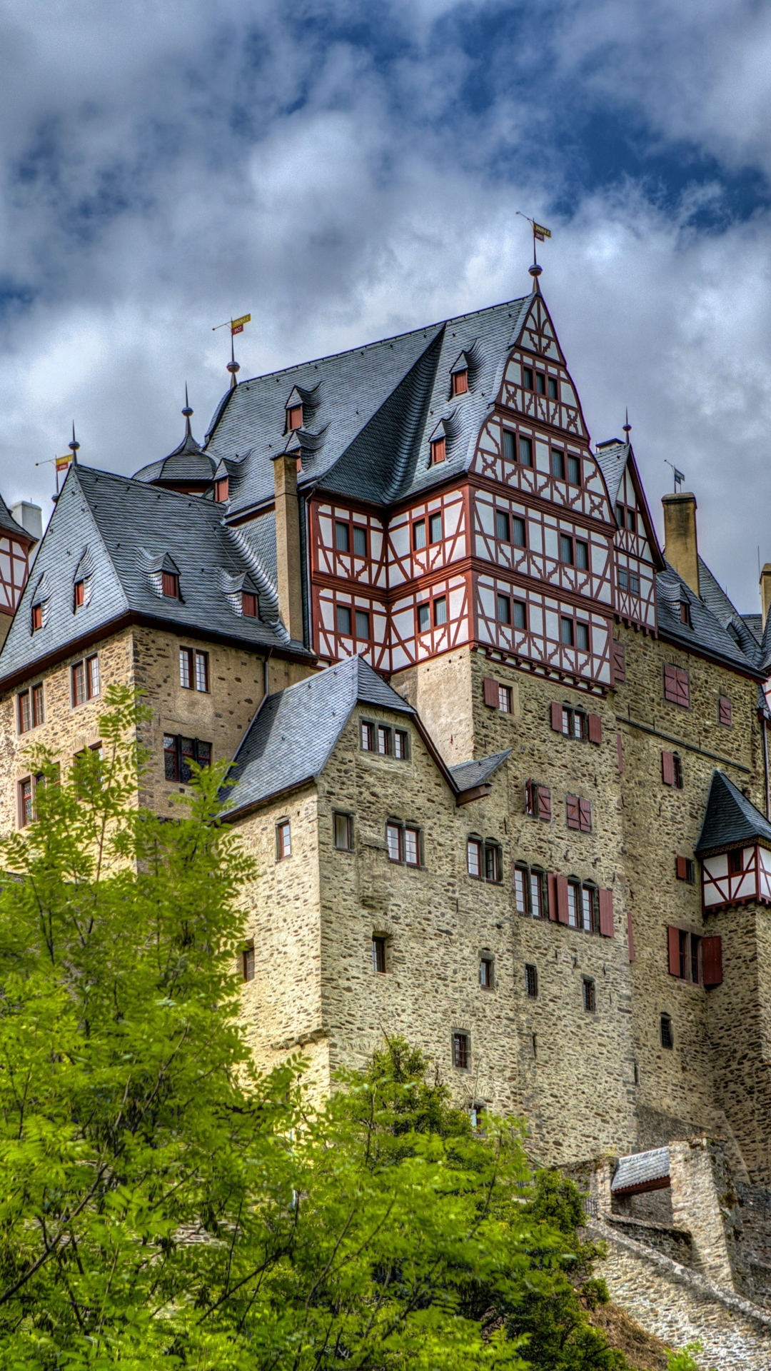 architecture, man made, eltz castle, germany, castle, castles Full HD