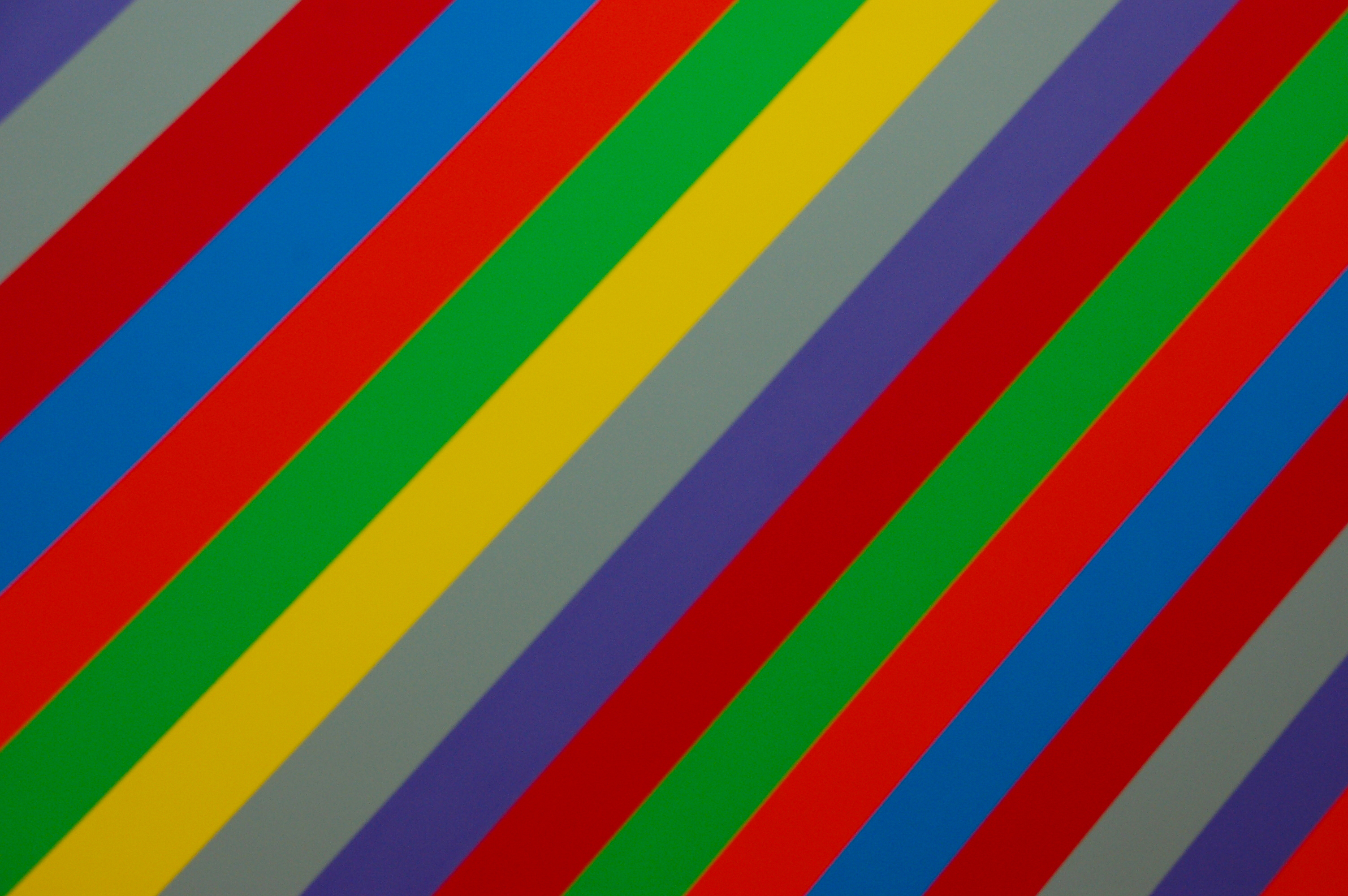 multicolored, obliquely, lines, abstract, motley, stripes, streaks QHD