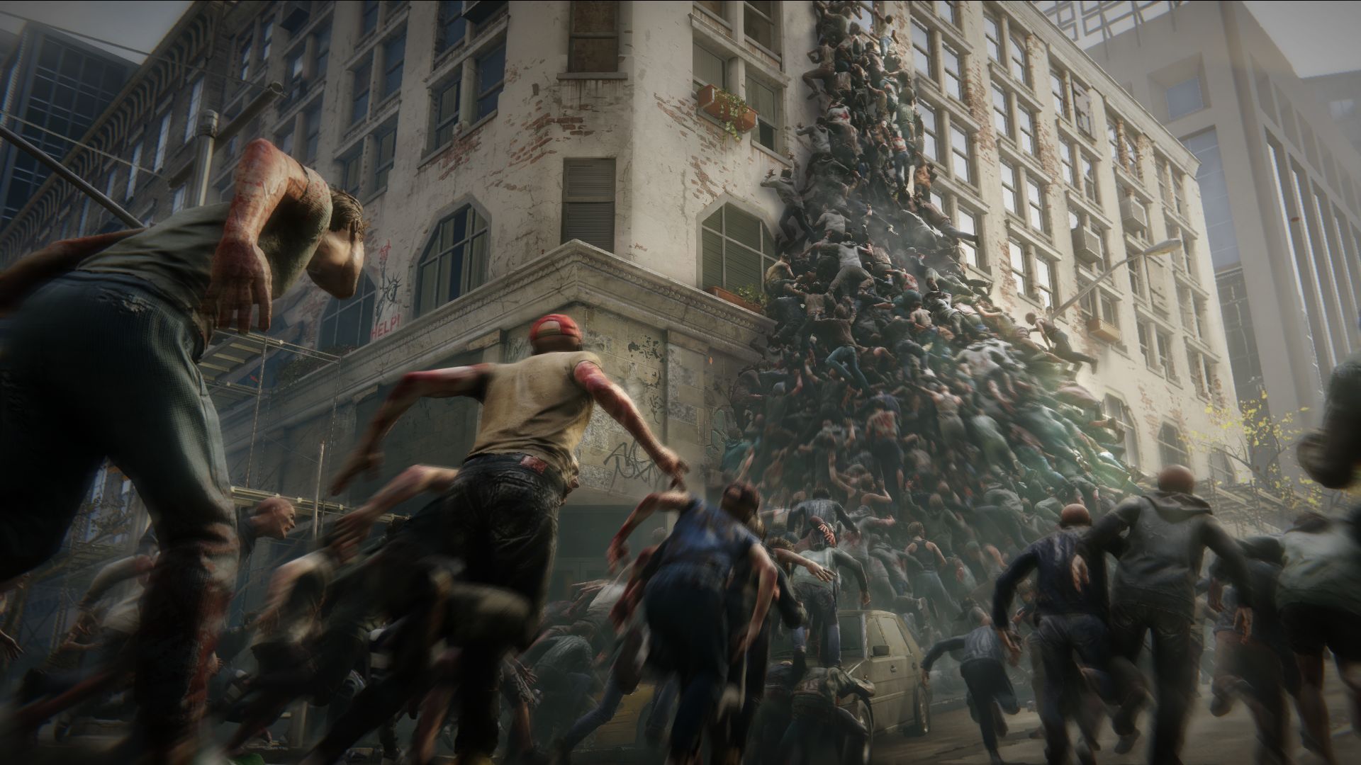 wallpapers world war z, video game, zombie