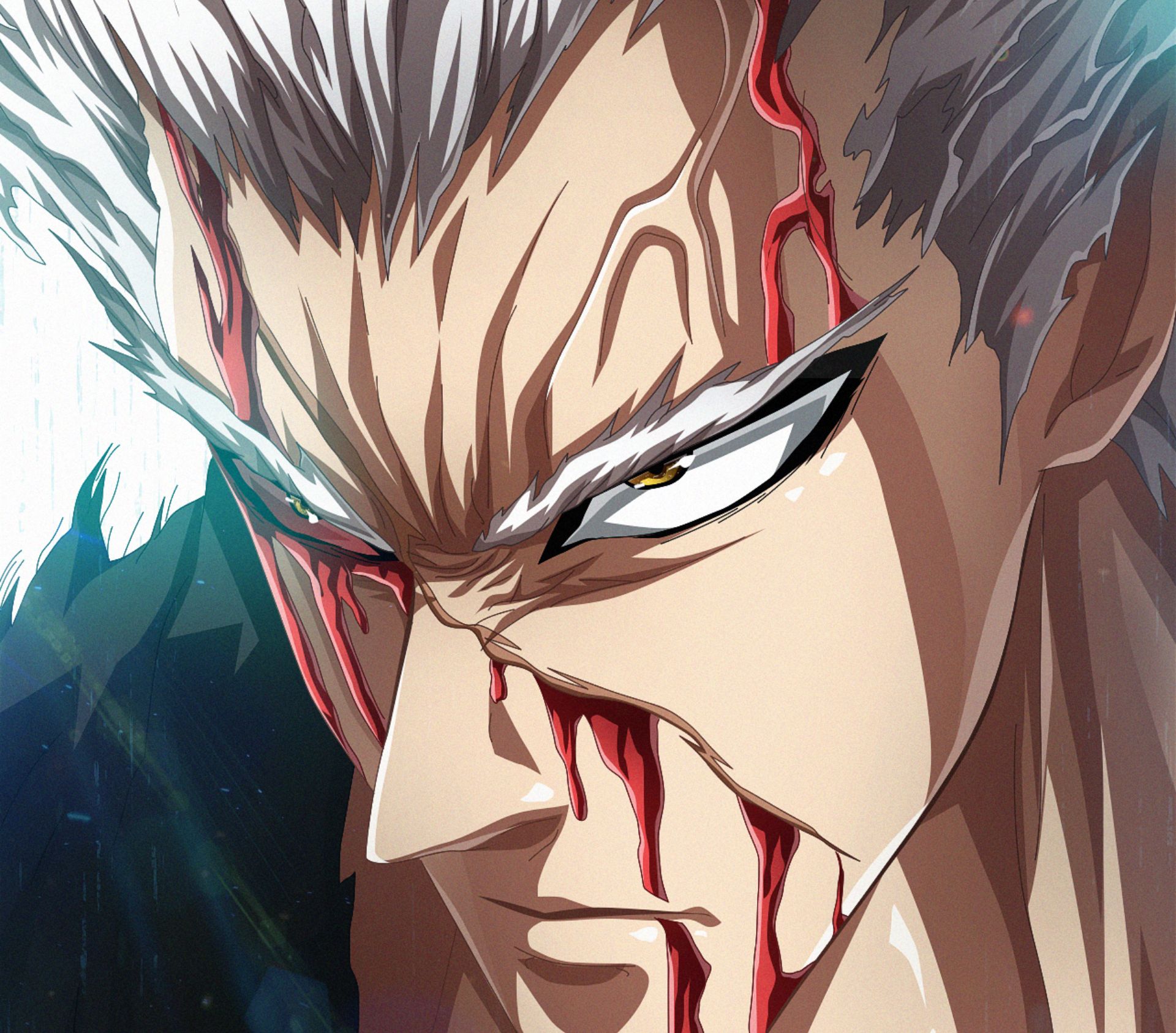 HD wallpaper: Anime, One-Punch Man, Garou (One-Punch Man), Moon