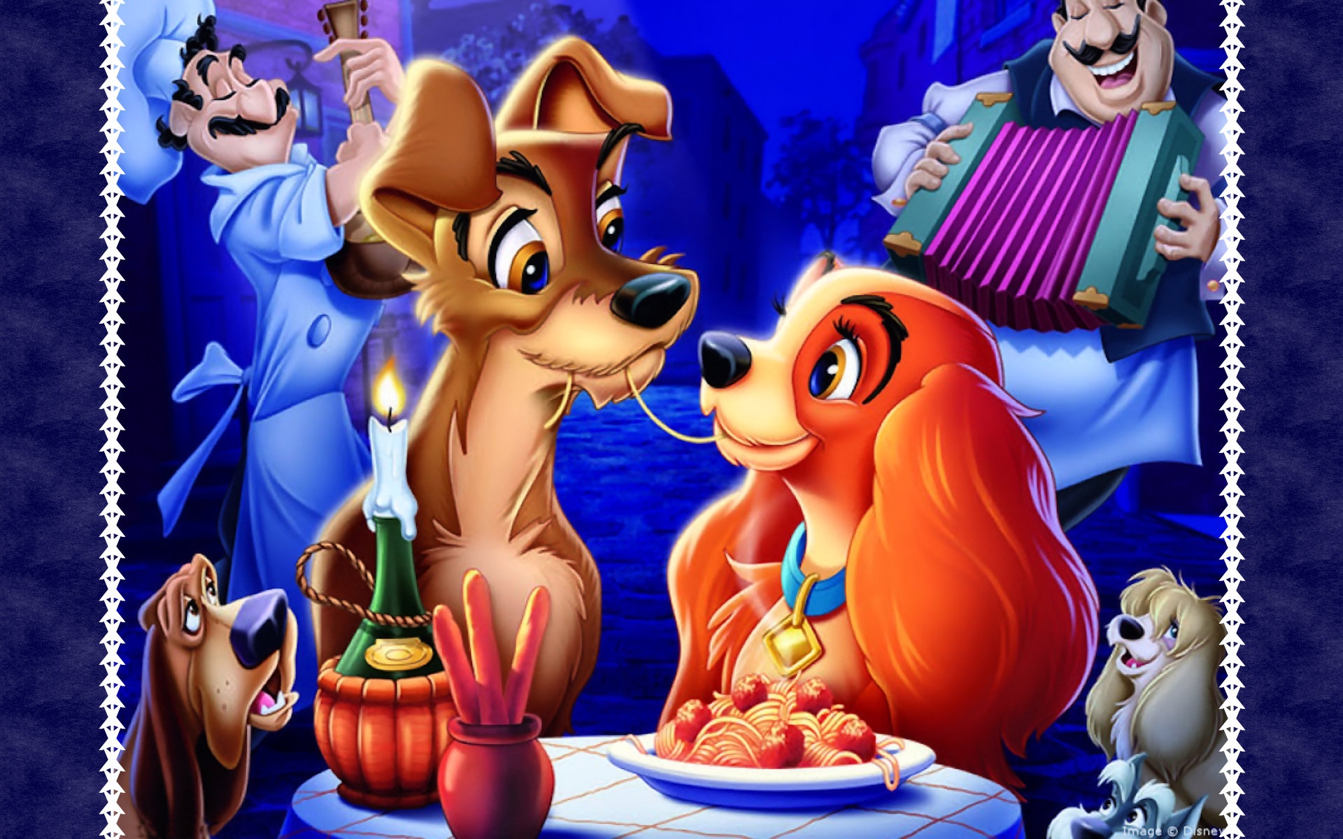 Cool Backgrounds  Lady And The Tramp
