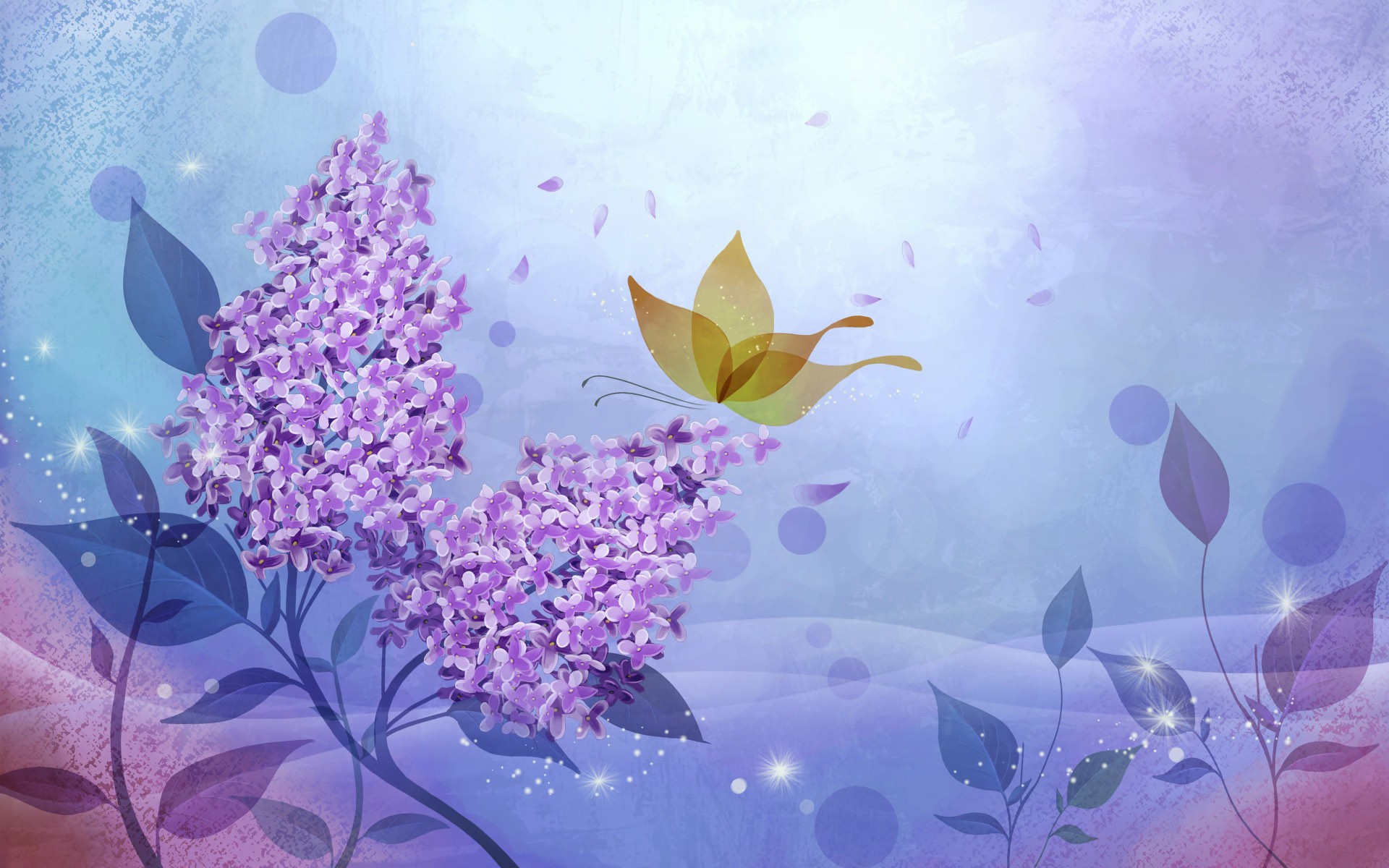Mobile HD Wallpaper Lilac 