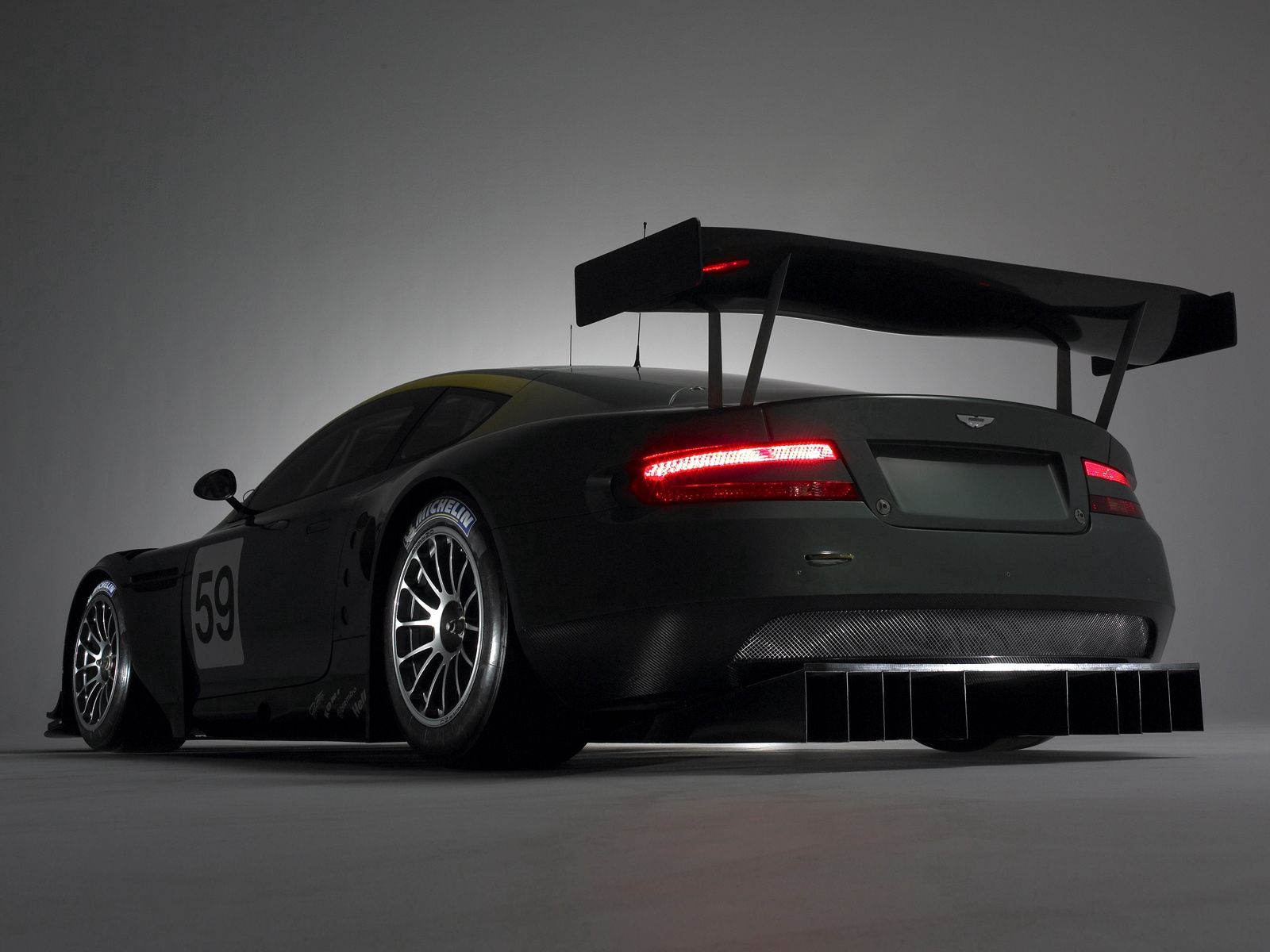 black, sports, auto, aston martin, cars, side view, style, 2005, dbr9 wallpapers for tablet