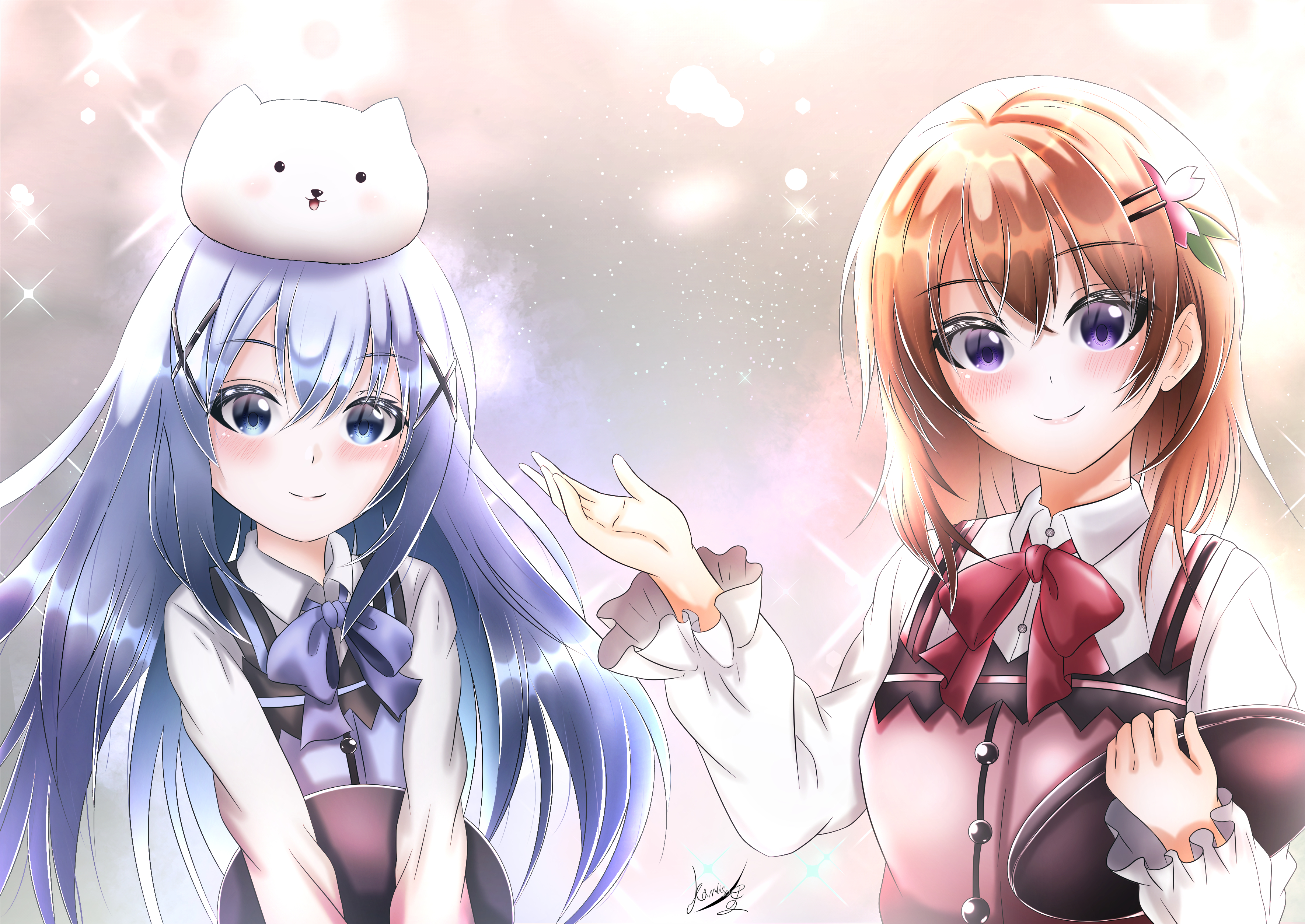 Is the Order a Rabbit? Manga Anime Tsundere, Kafuu Chino, manga, fictional  Character, cartoon png | PNGWing