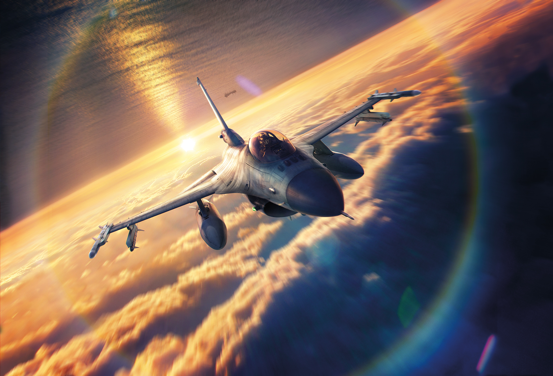 Реактивный самолет в небе. F16. F-16 Fighting Falcon. General Dynamics f-16 Fighting Falcon. Самолет военный.