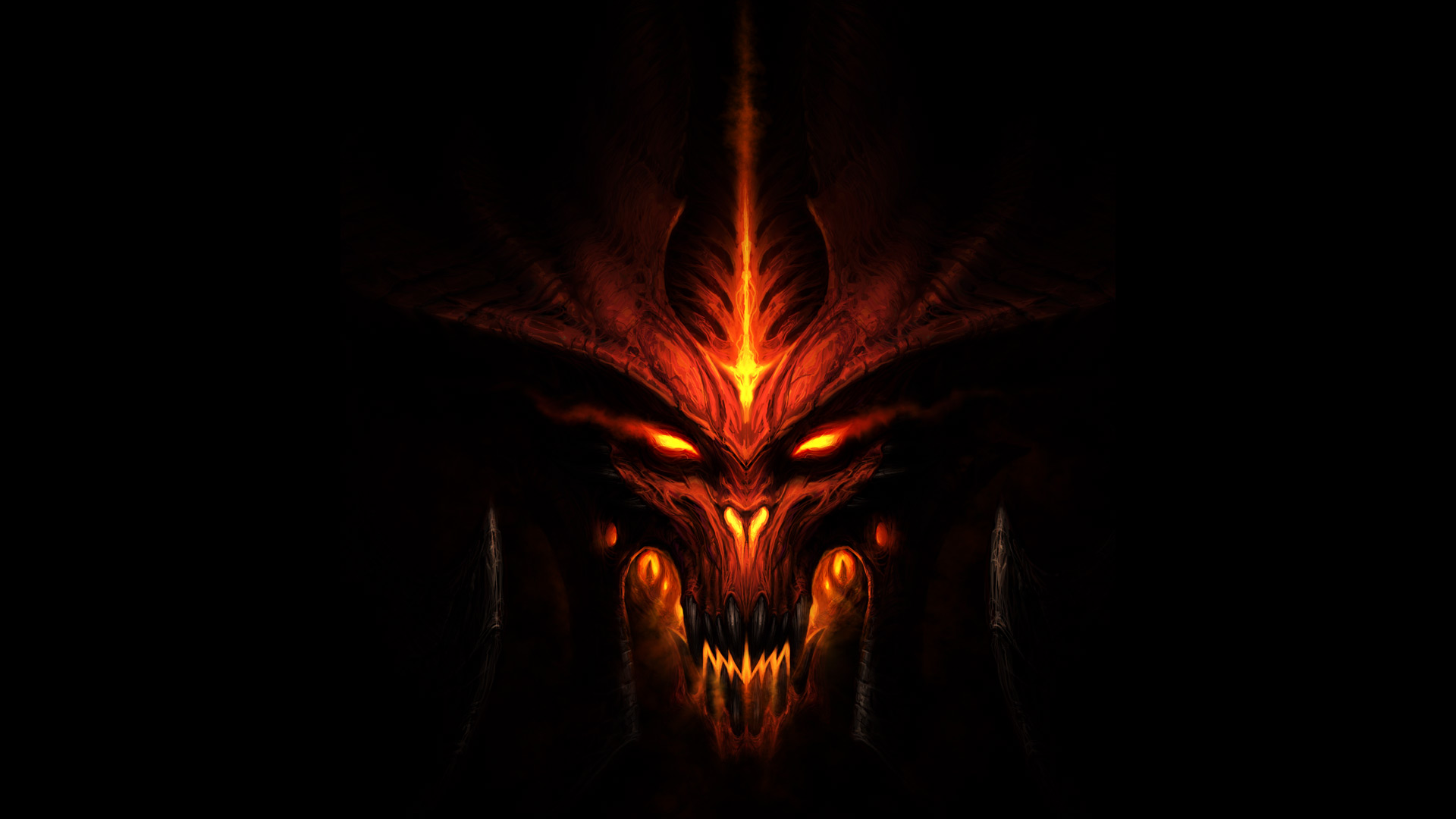demon, diablo, video game, diablo iii, dark Desktop Wallpaper