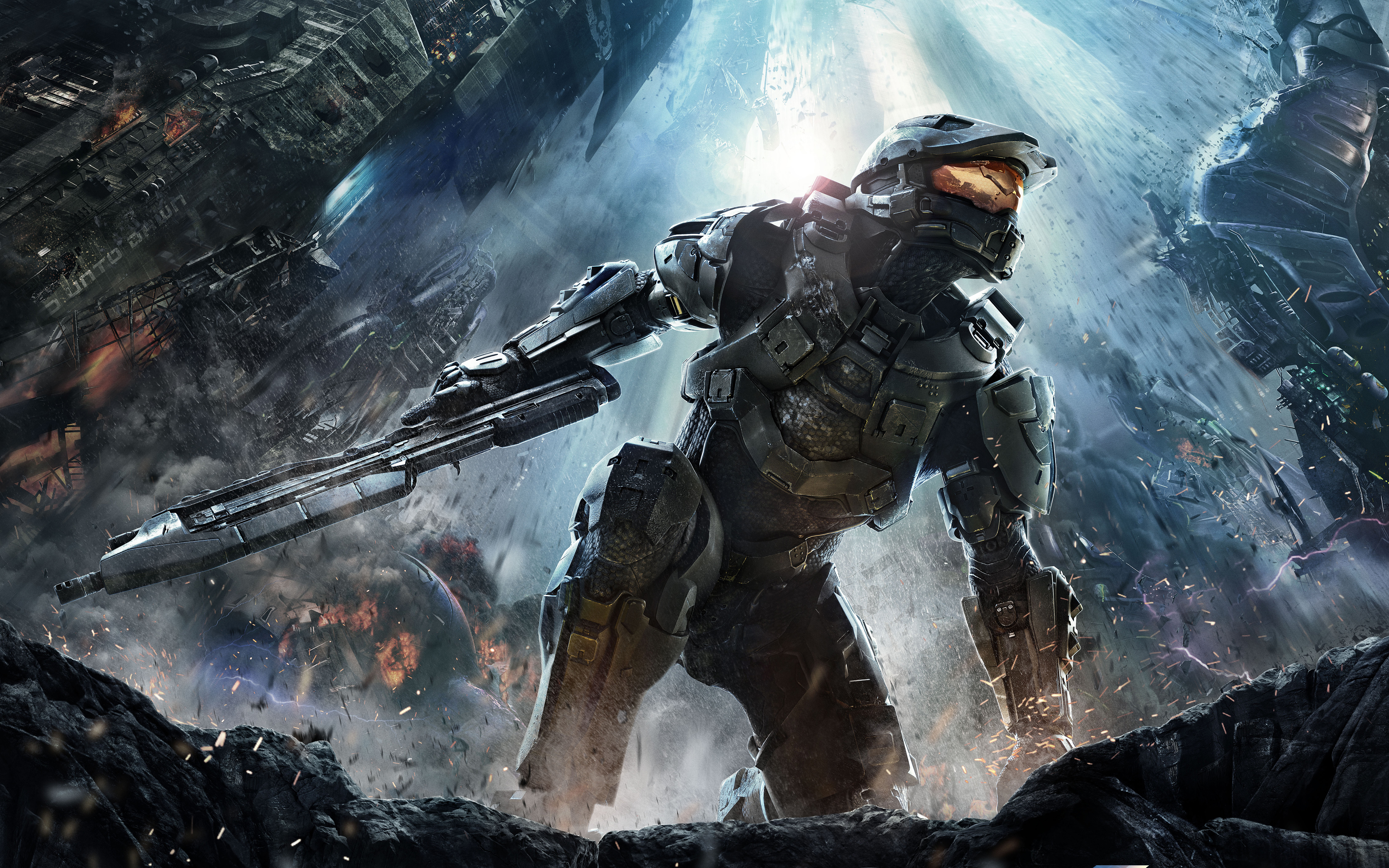 master chief, halo, halo 4, video game Phone Background