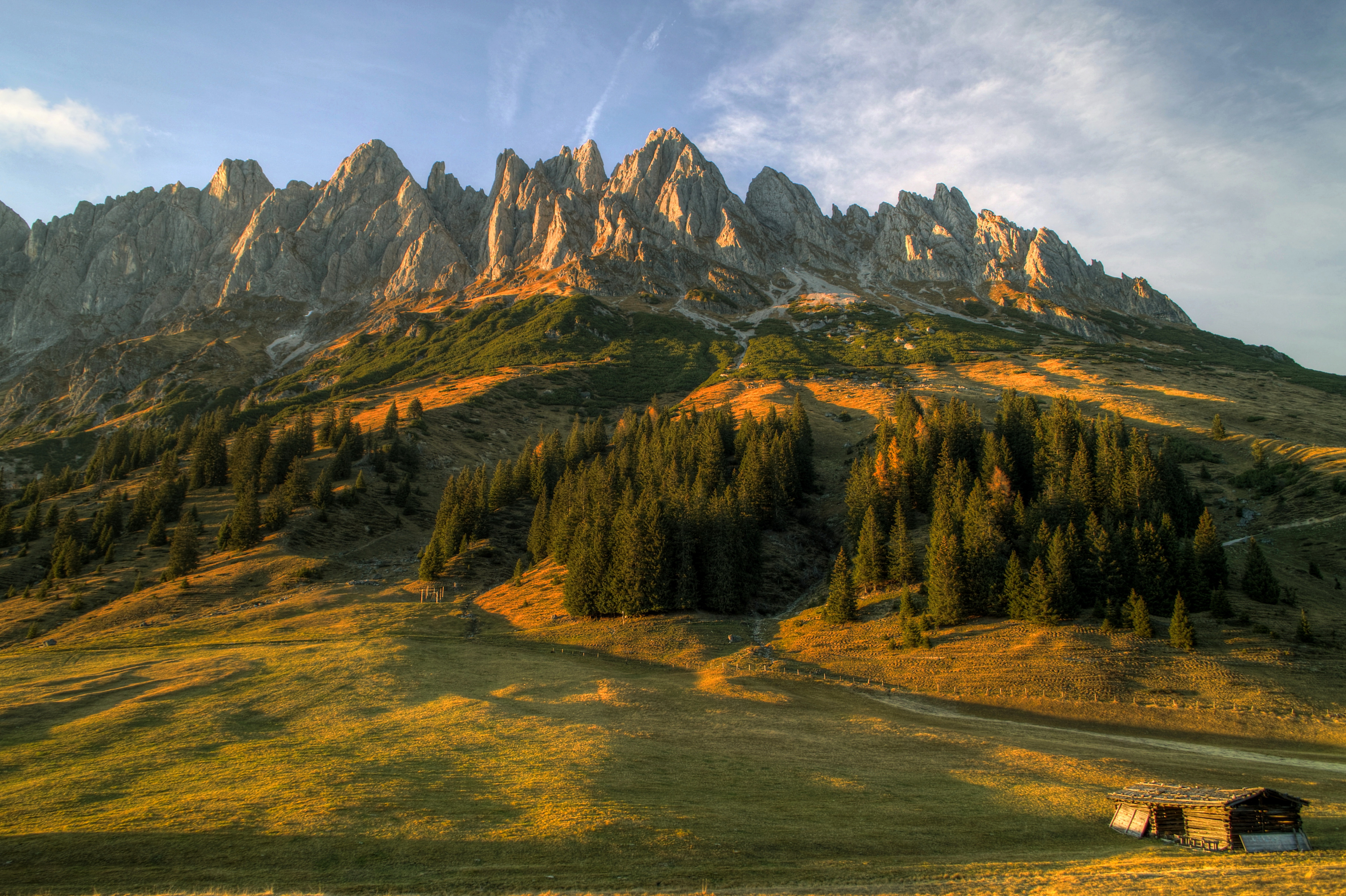 Горы пейзаж Австрия