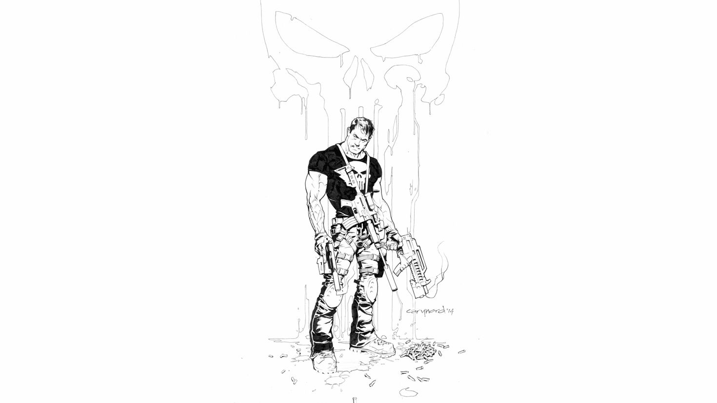 Punisher перевод. Обои 4к.