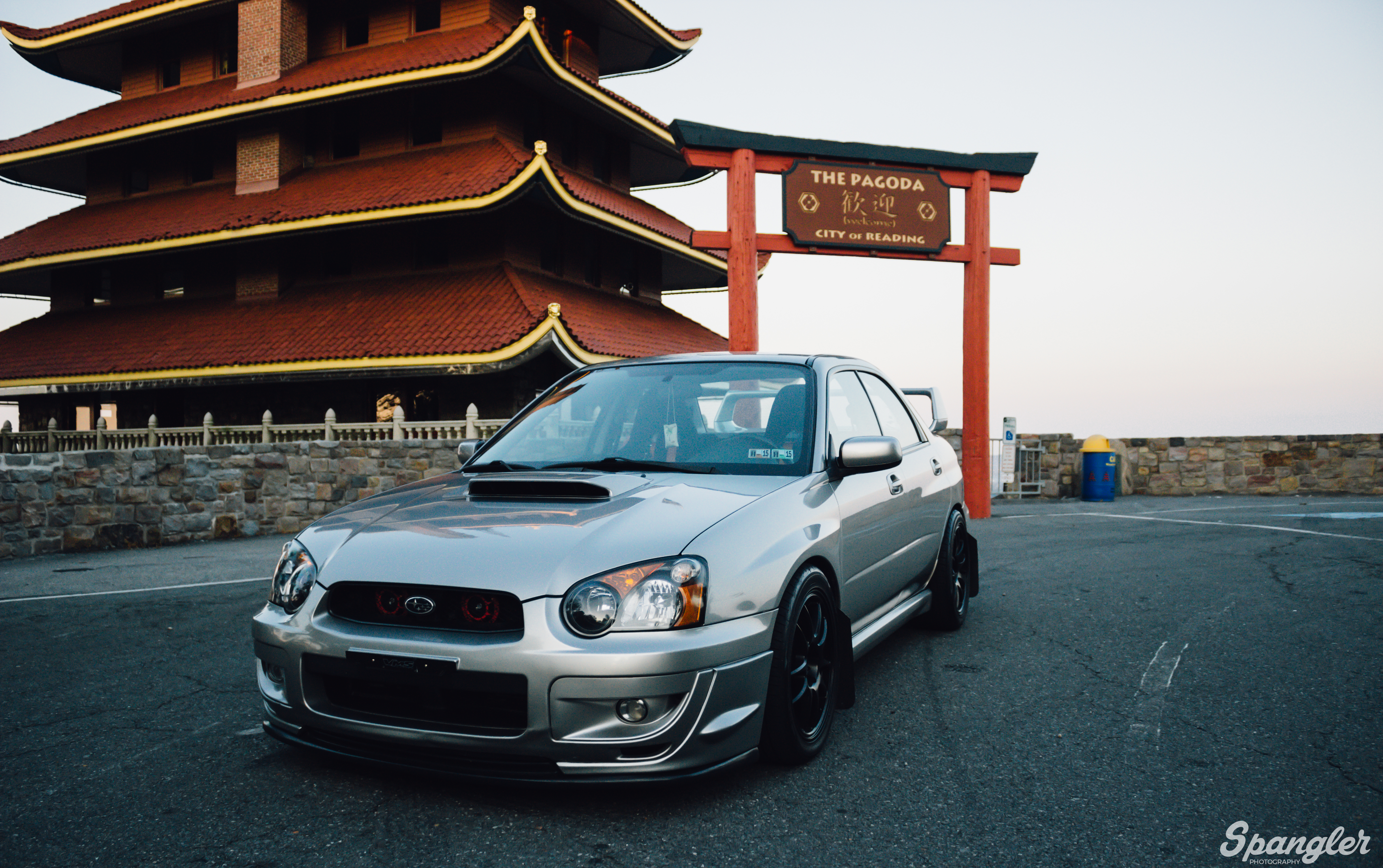 Free download wallpaper Cars, Side View, Silver, Silvery, Pagoda, Subaru on your PC desktop