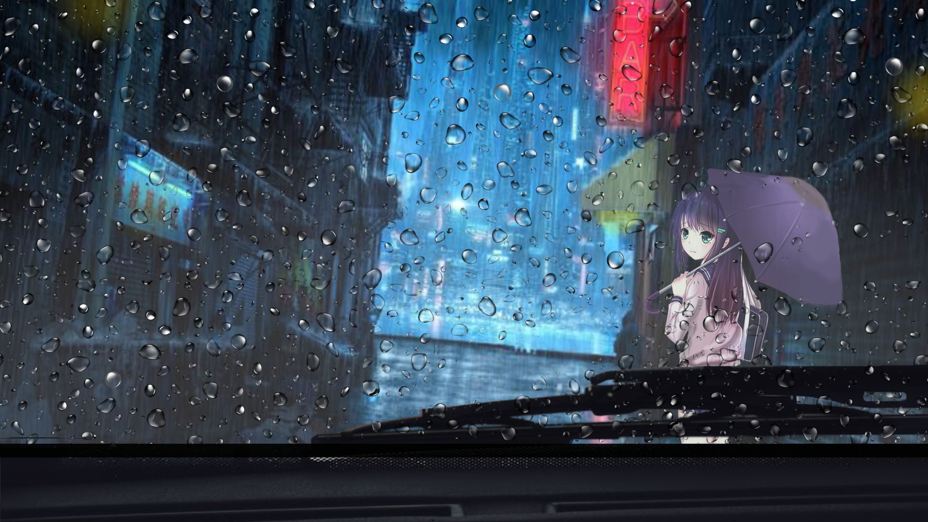 Rain Anime Rain GIF - Rain Anime Rain Anime - Discover & Share GIFs